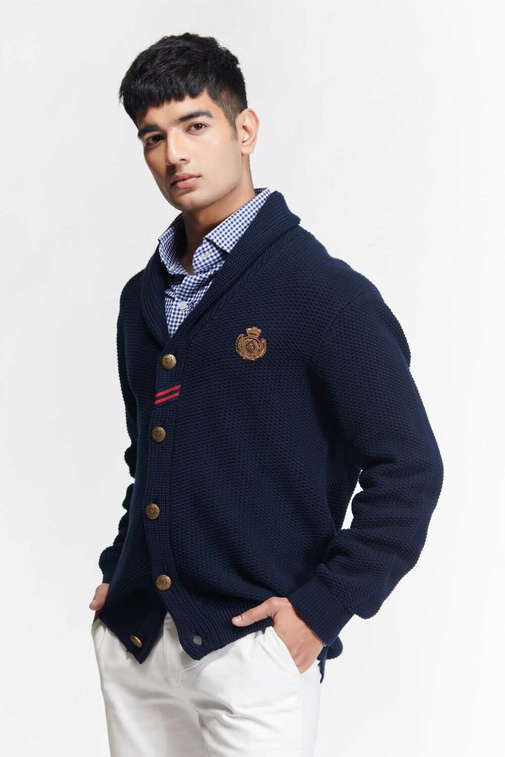 Navy Cardigan