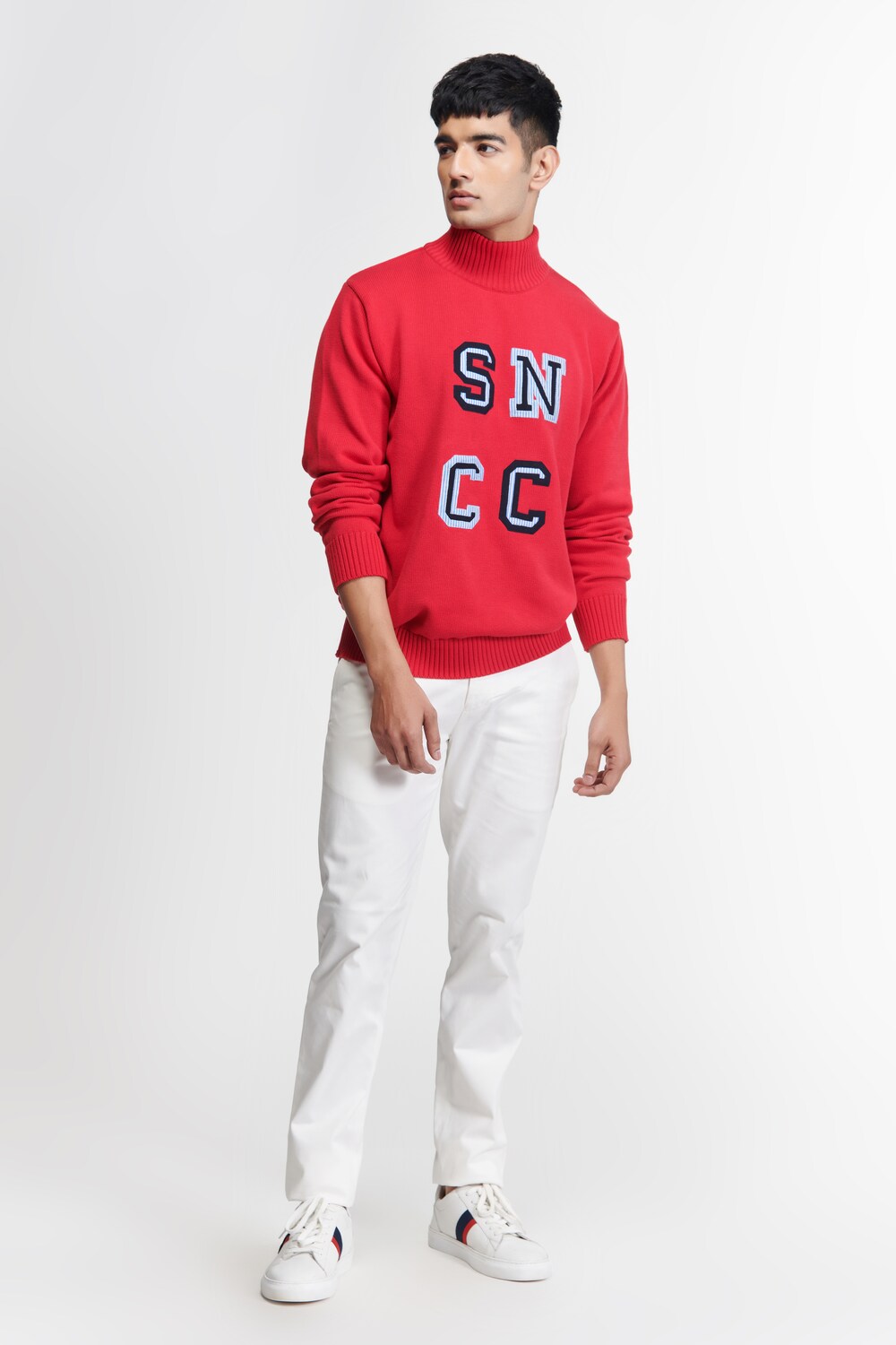 SNCC Red Patch Logo Sweater