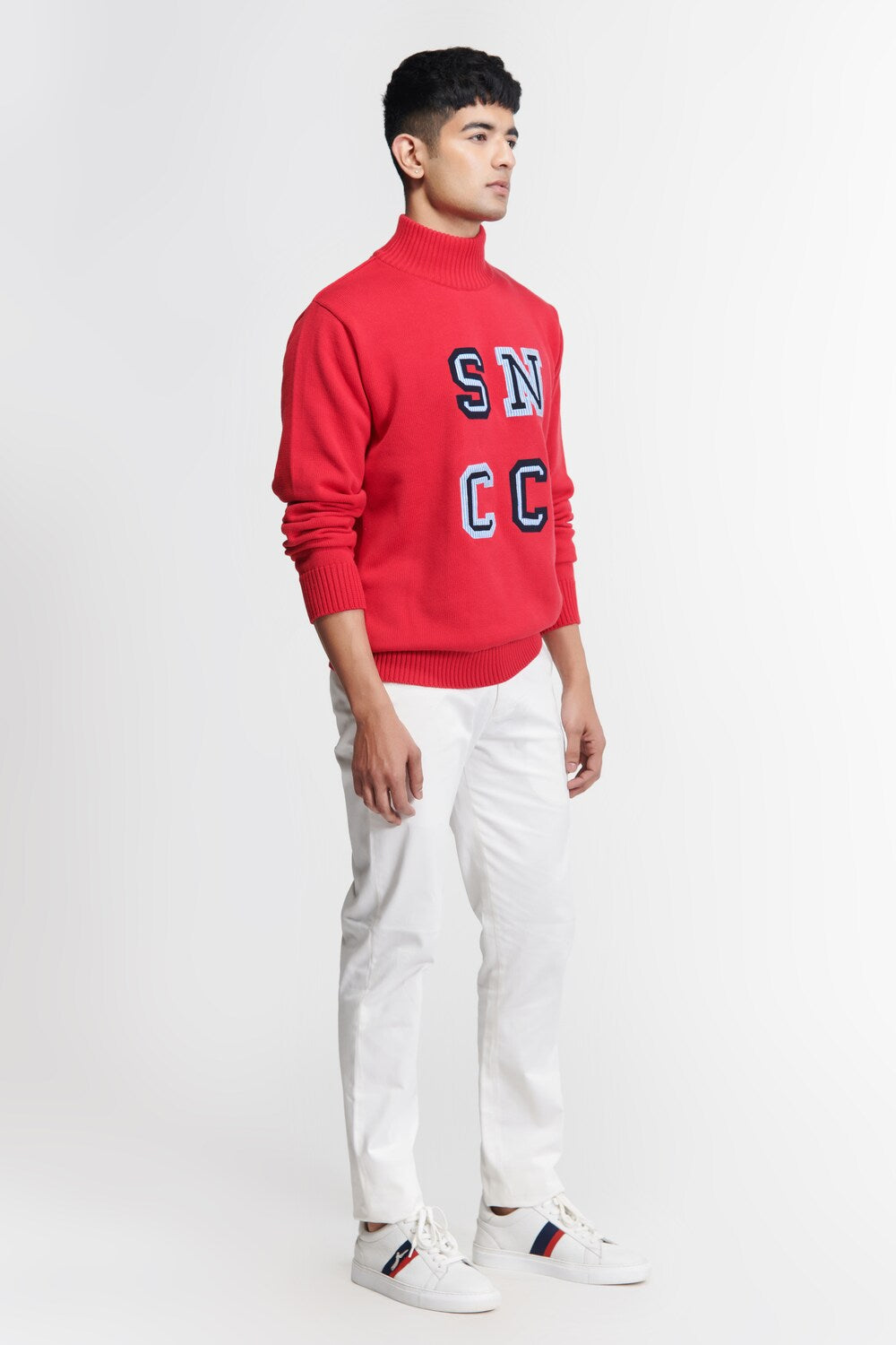 SNCC Red Patch Logo Sweater