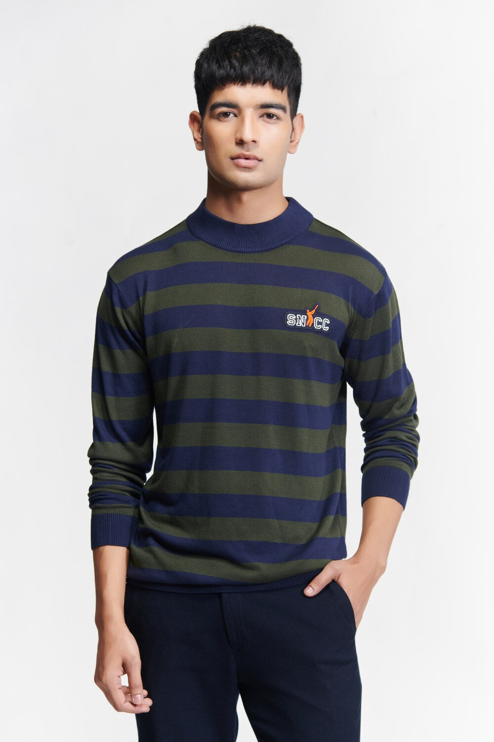 SNCC Military Stripe Knit T-shirt