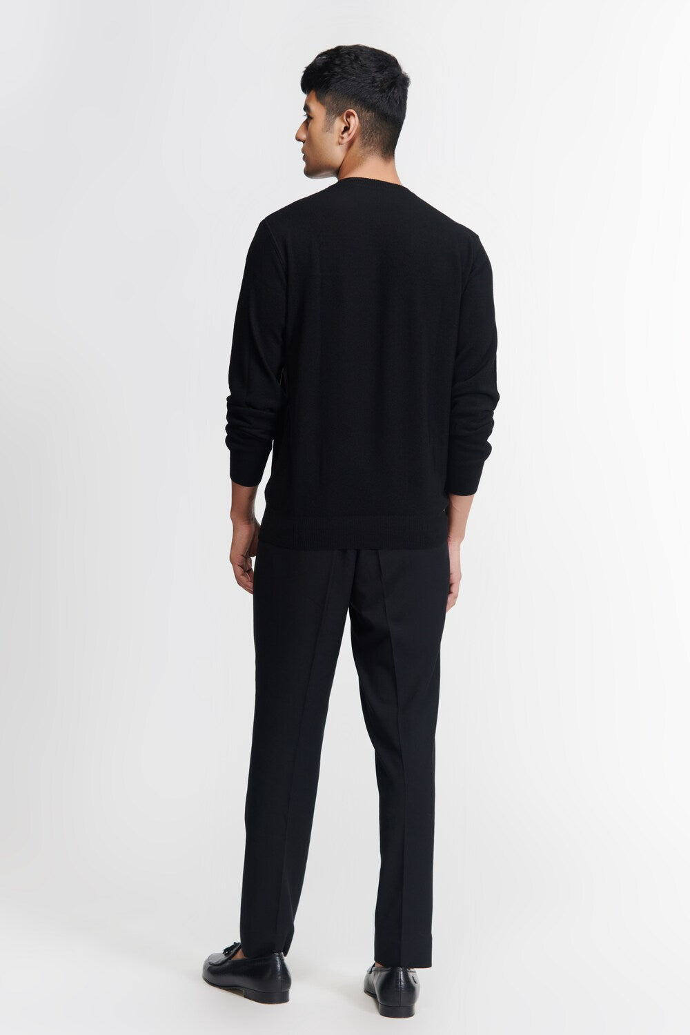 Black Crested Sweaters