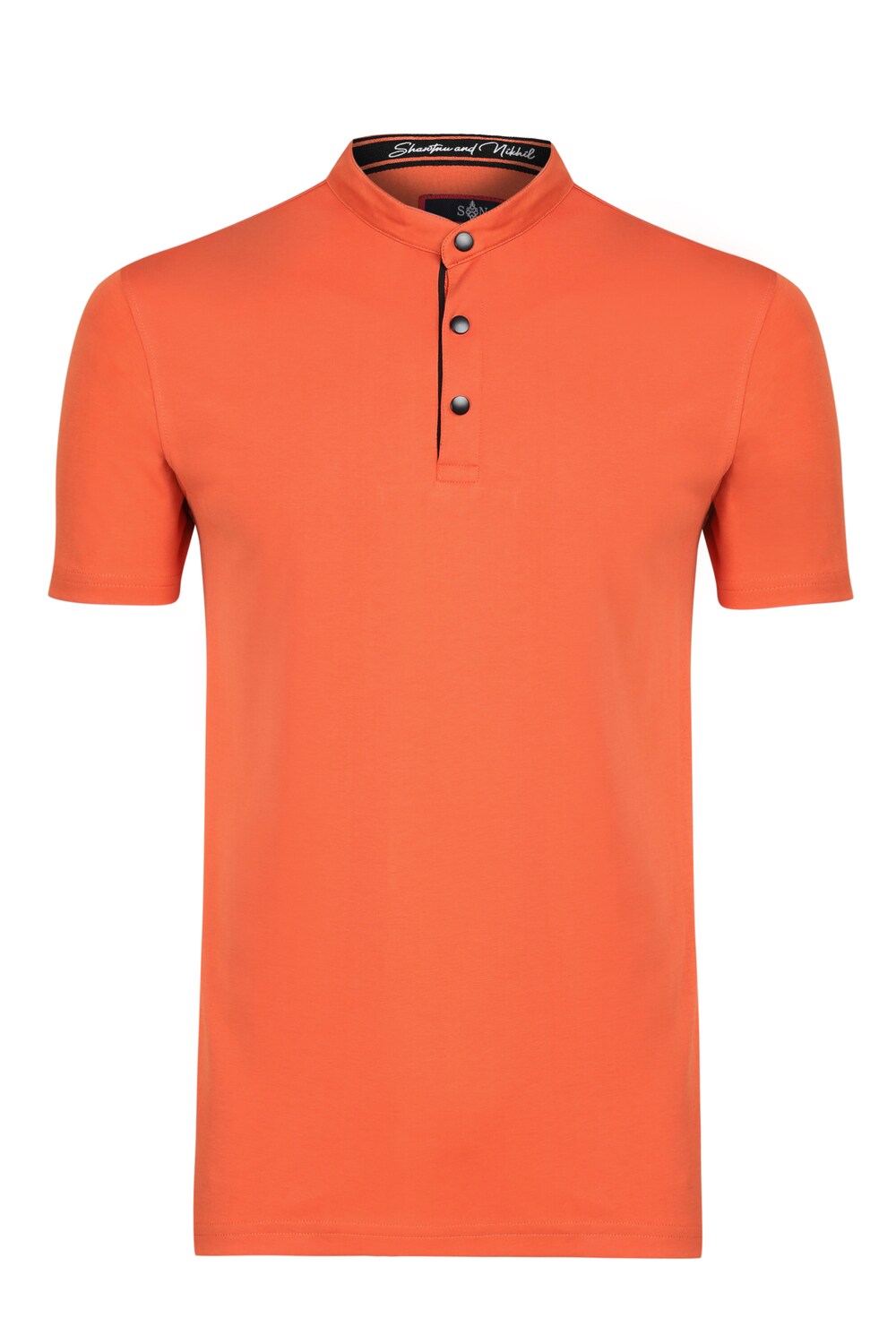 Orange Signature Taping T-shirt