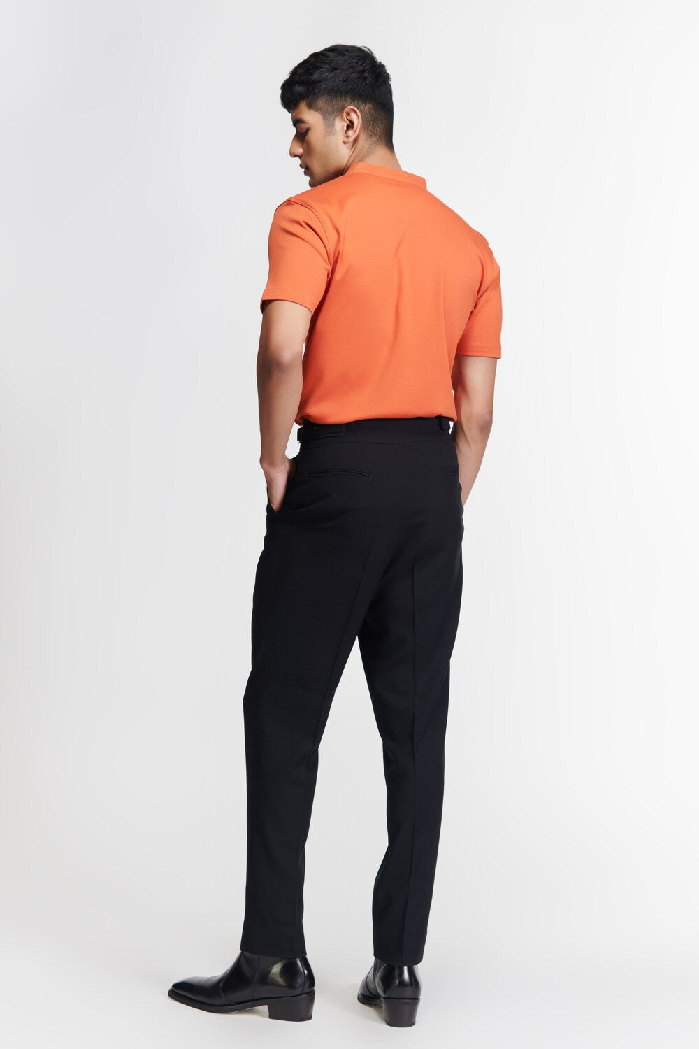 Orange Signature Taping T-shirt