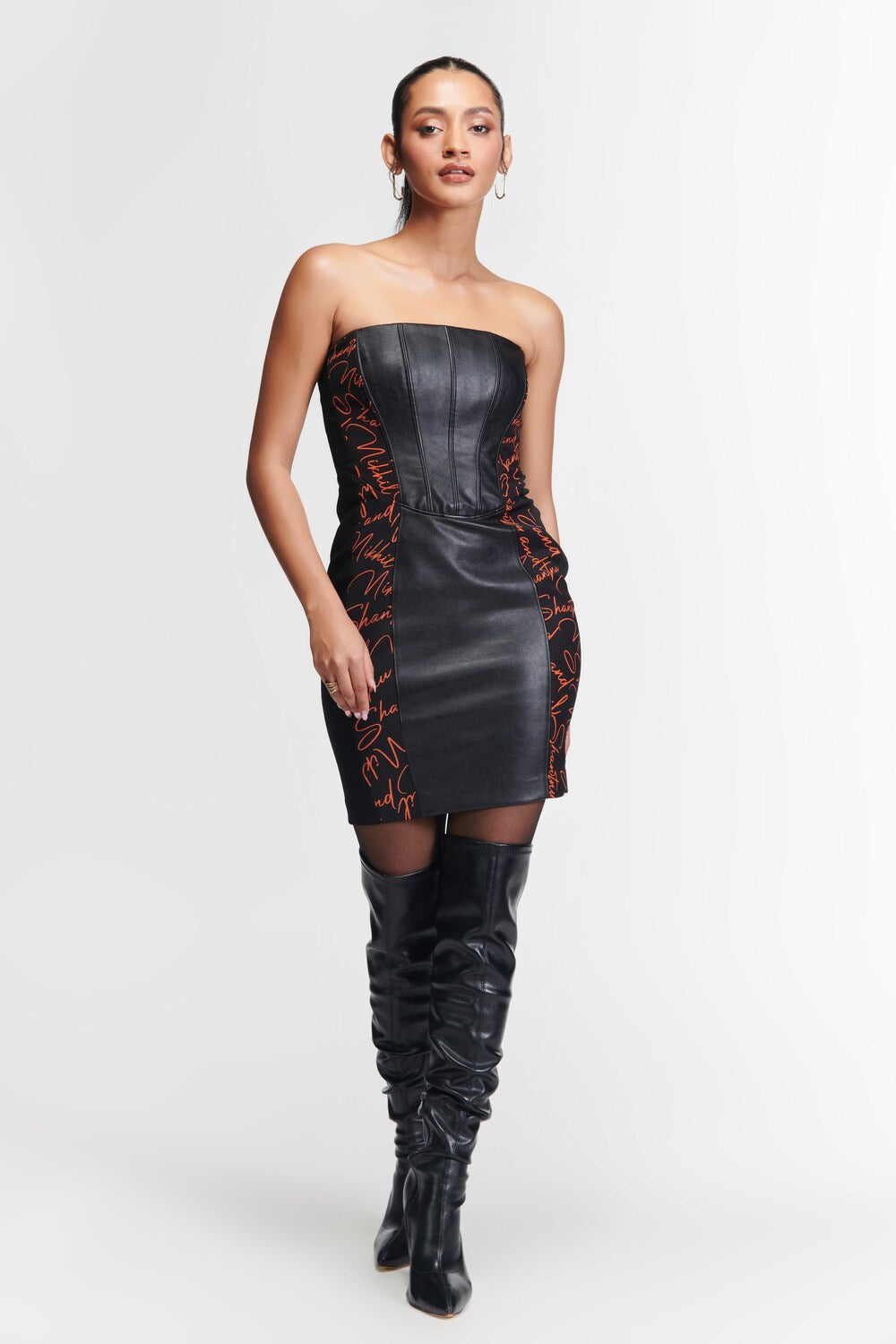 Signature Printed Dress