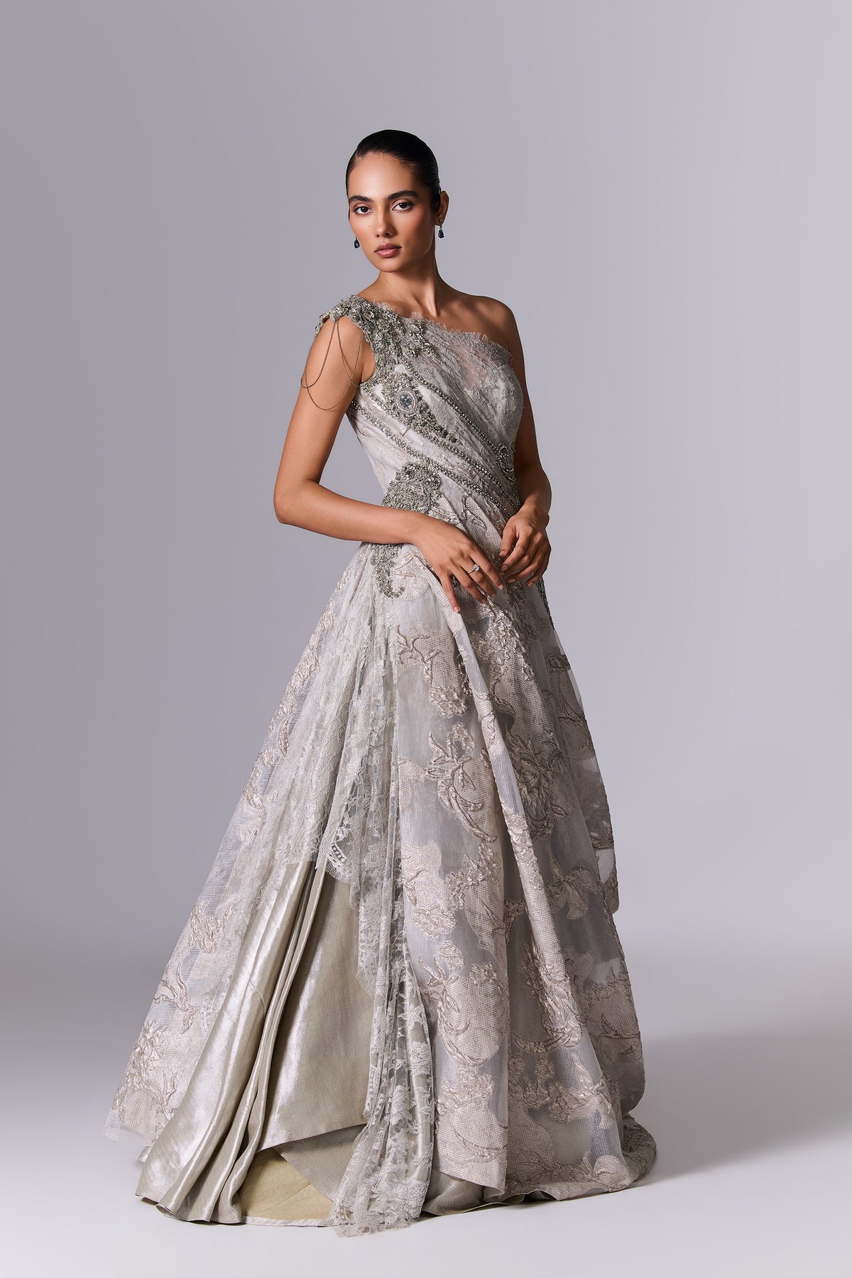Moondust Embellished Gown