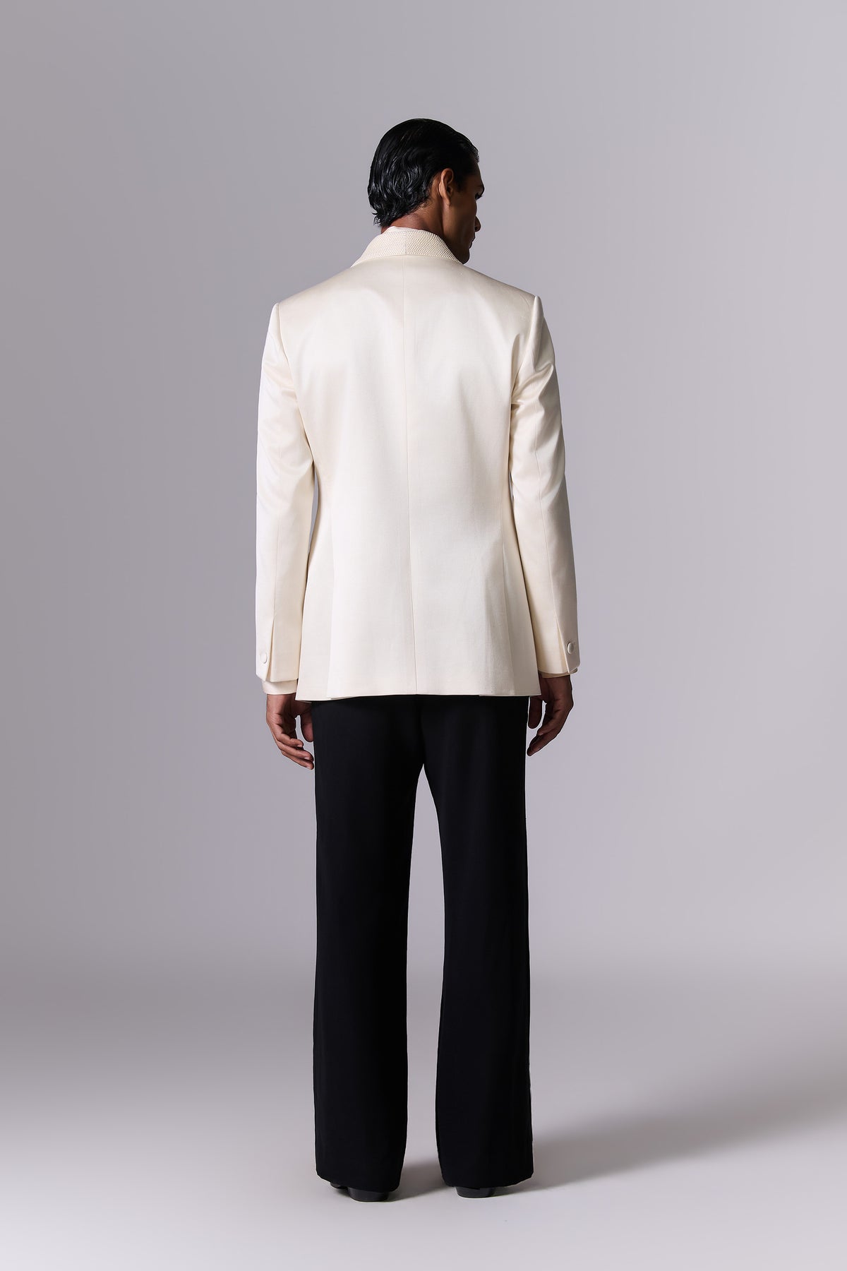 White Opal Tailored Tuxedo Set