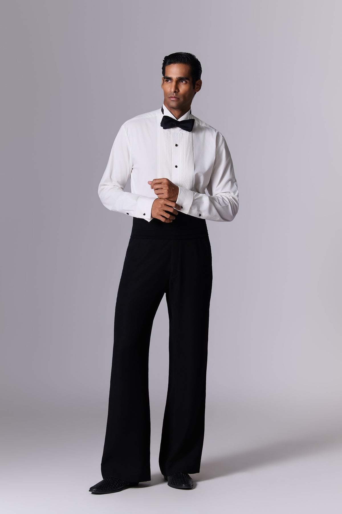 Obsidian Black Evening Tuxedo Set