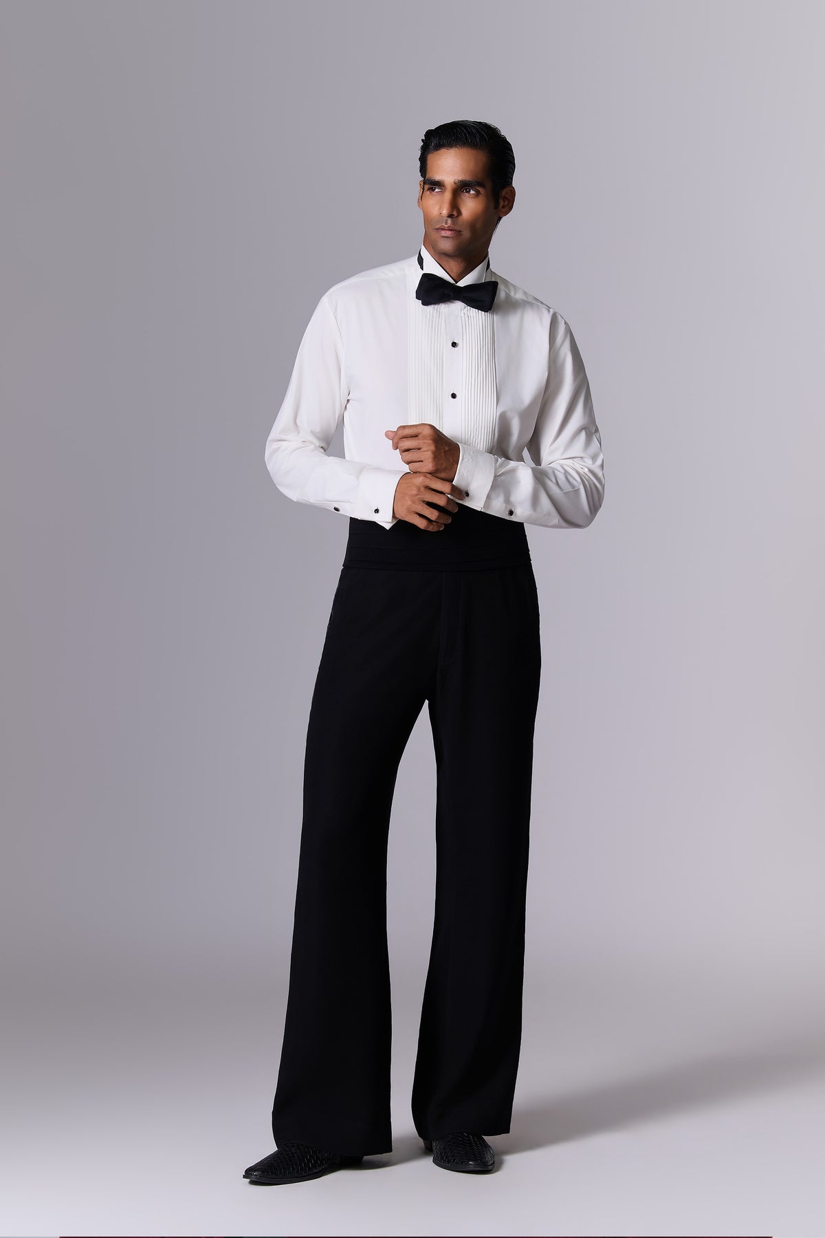 Vintage Merlot Velvet Tuxedo Set