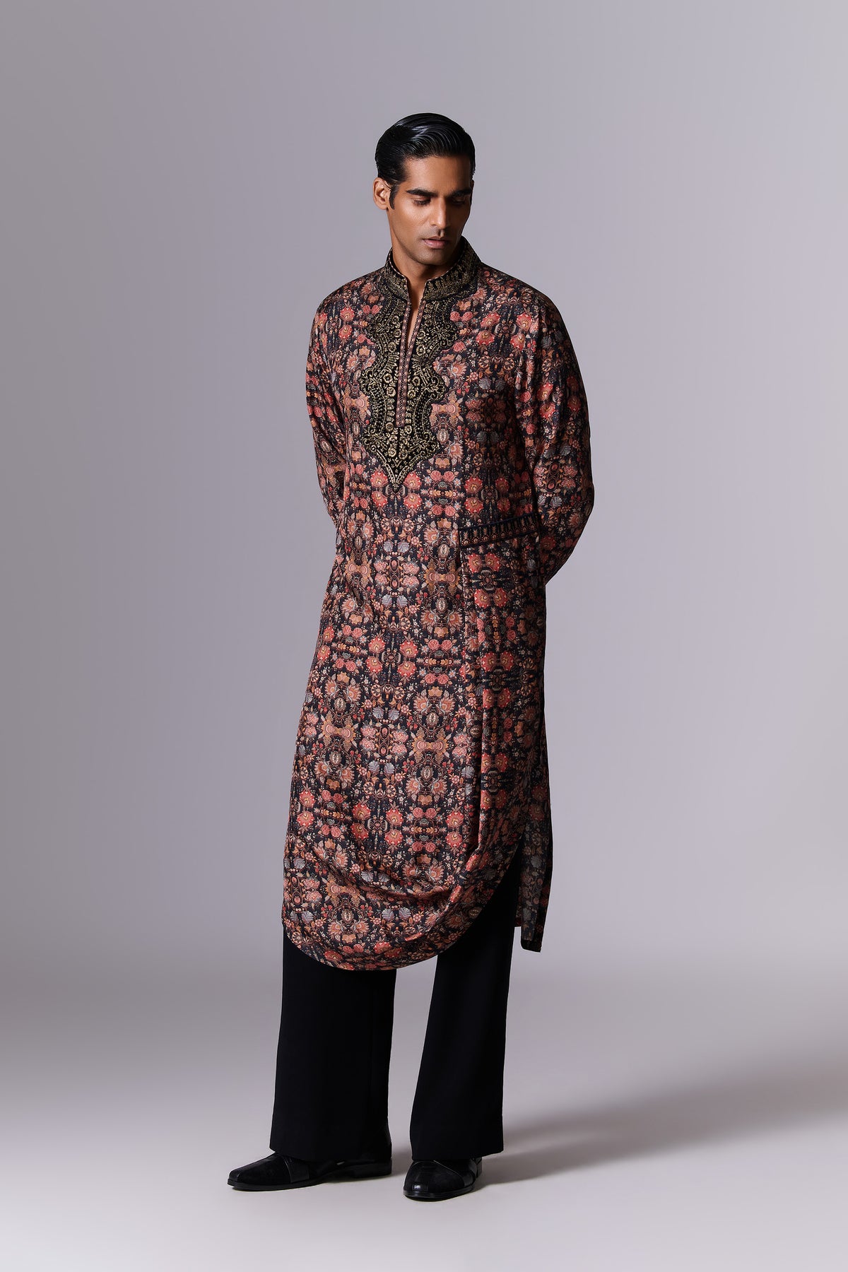 Printed Cocktail Kurta Set