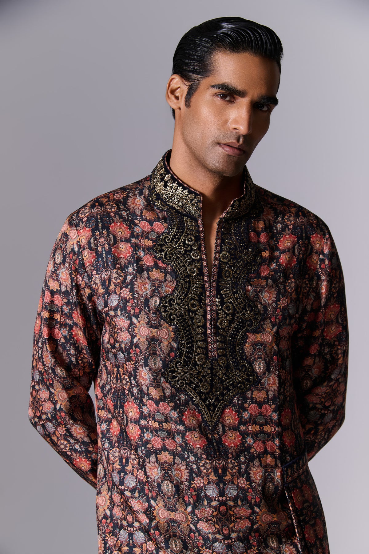 Printed Cocktail Kurta Set