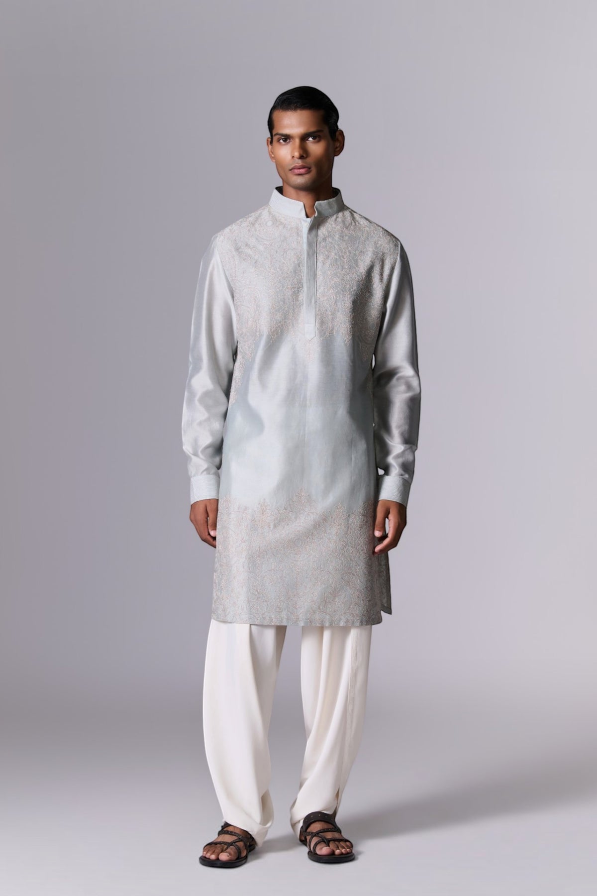 Aqua Glass Kurta Set