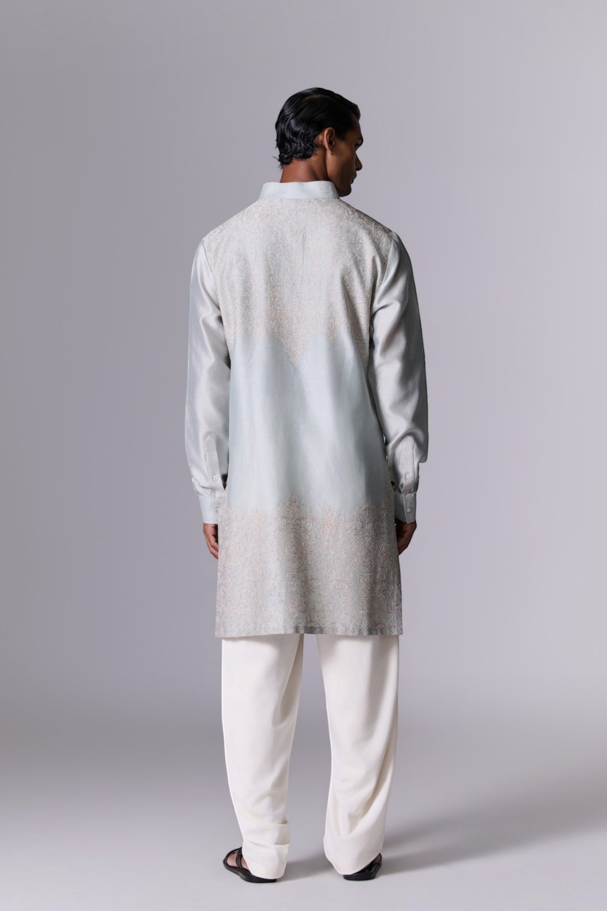 Aqua Glass Kurta Set