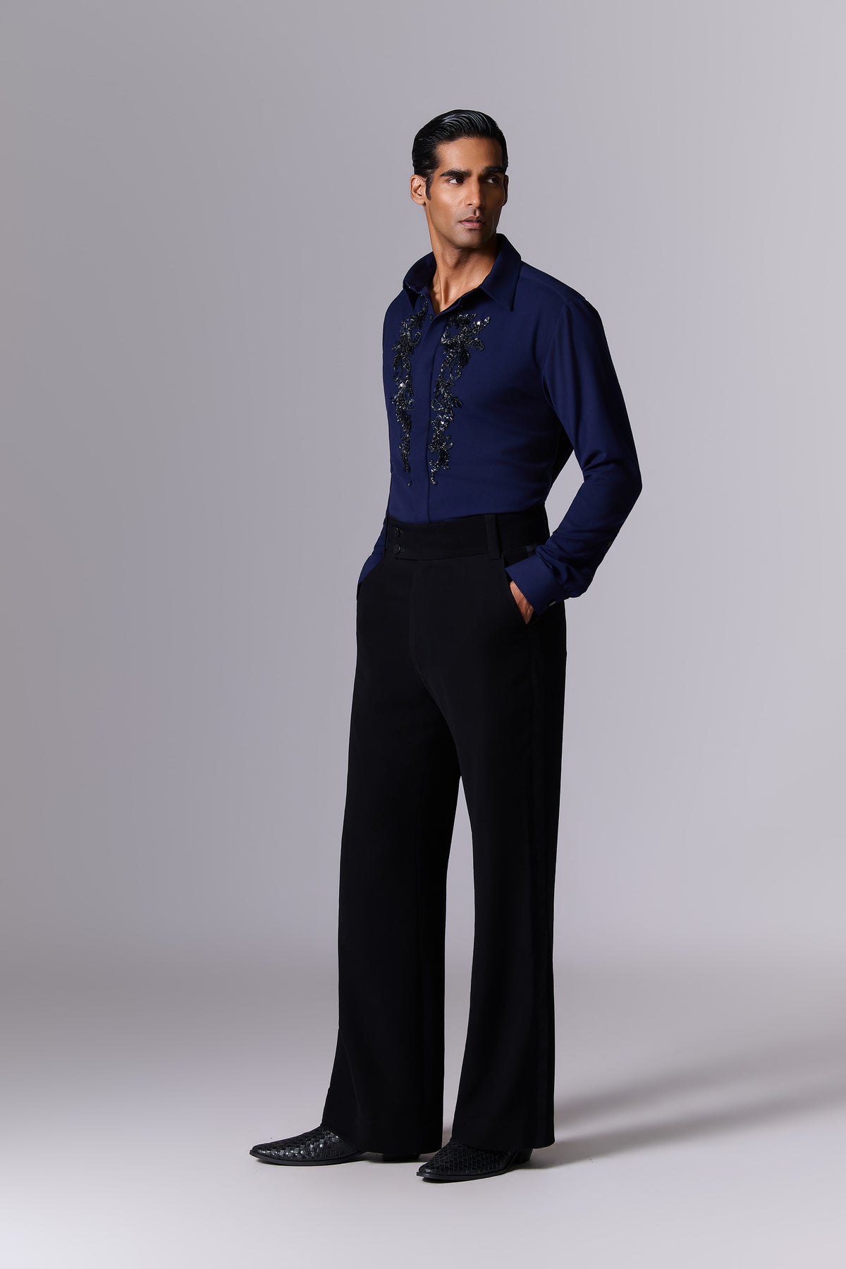 MIDNIGHT BLUE COCKTAIL SHIRT