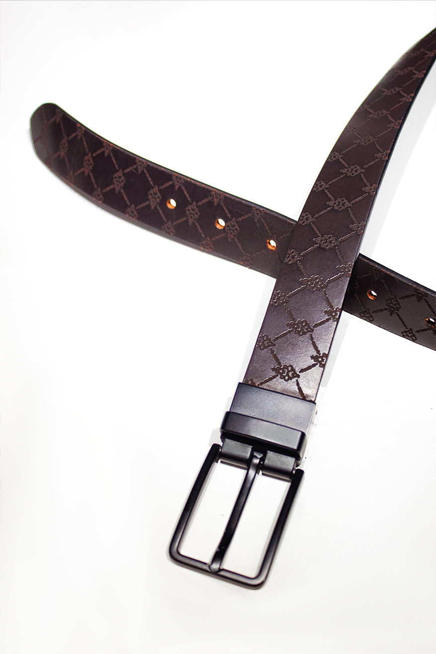 SNCC Brown Leather Belt