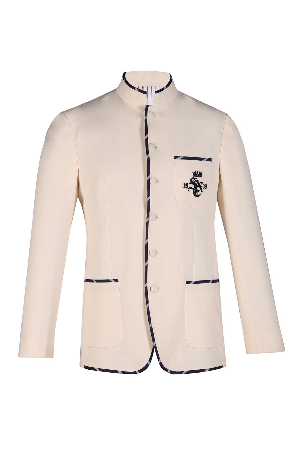 SNCC Off-White Bandhgala