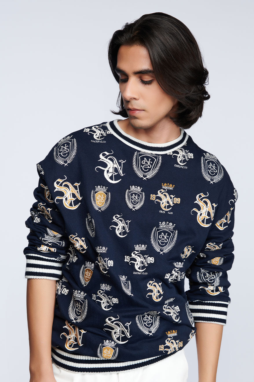 SNCC Multi Patch Logo Sweatshirt