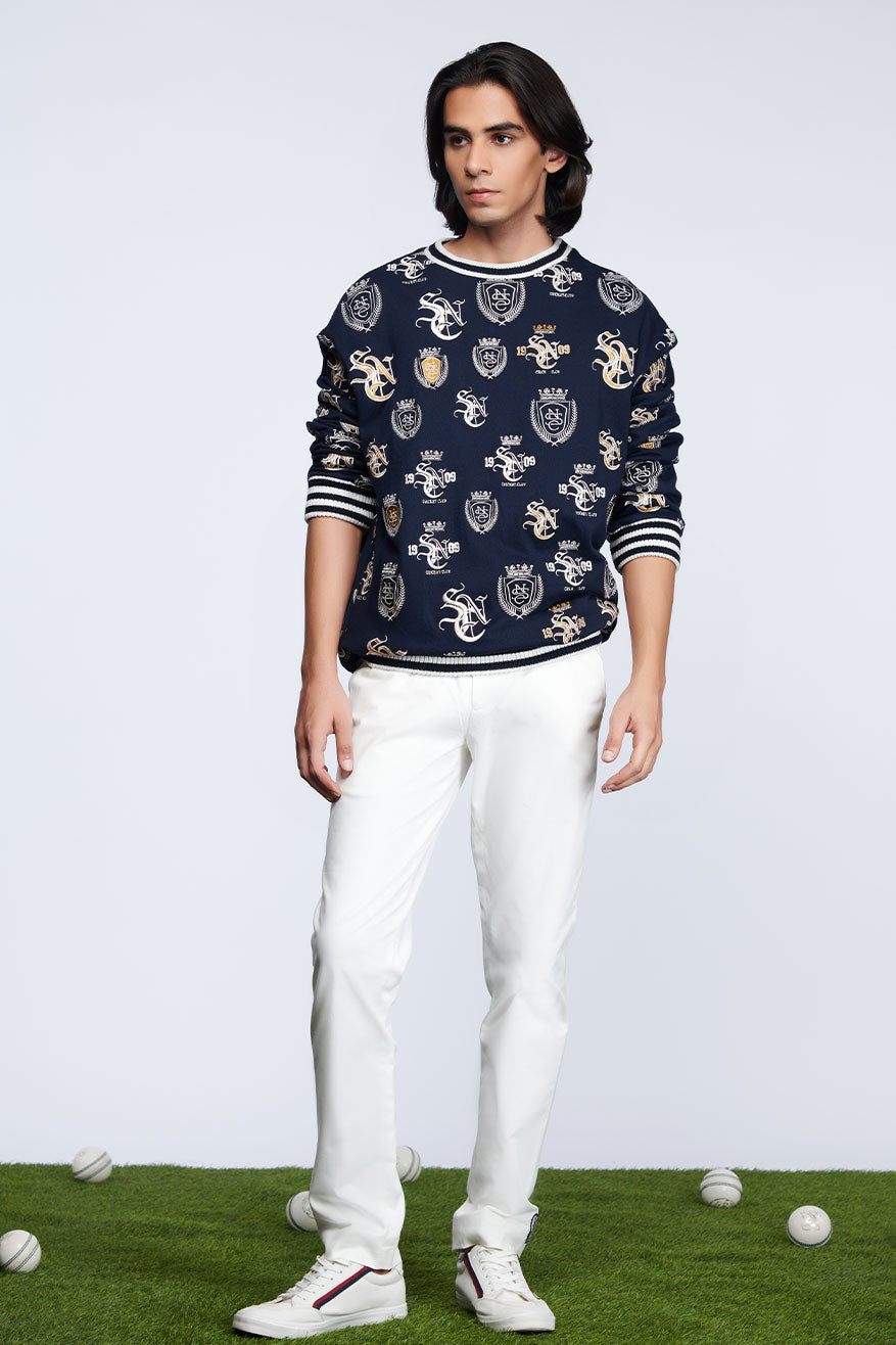 SNCC Multi Patch Logo Sweatshirt