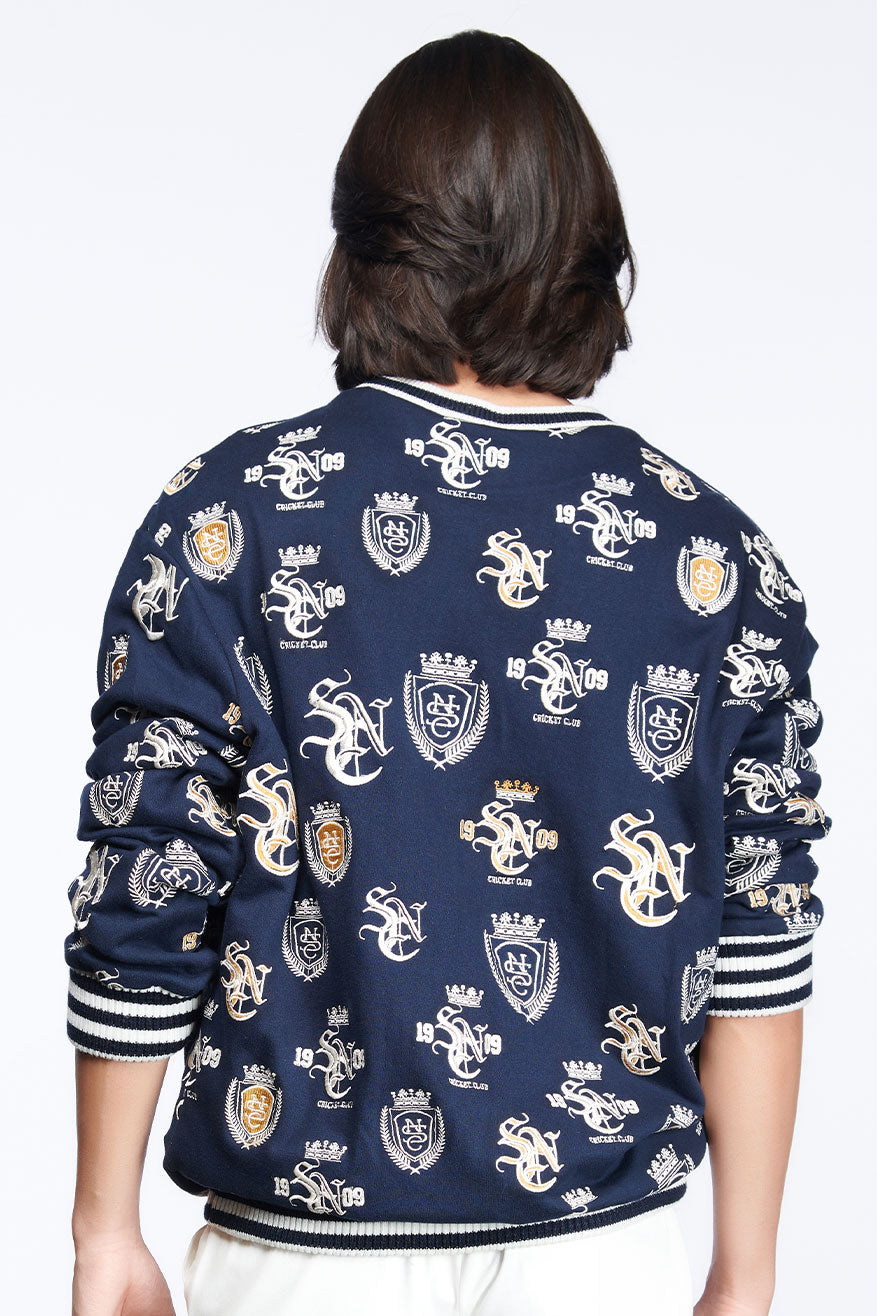 SNCC Multi Patch Logo Sweatshirt