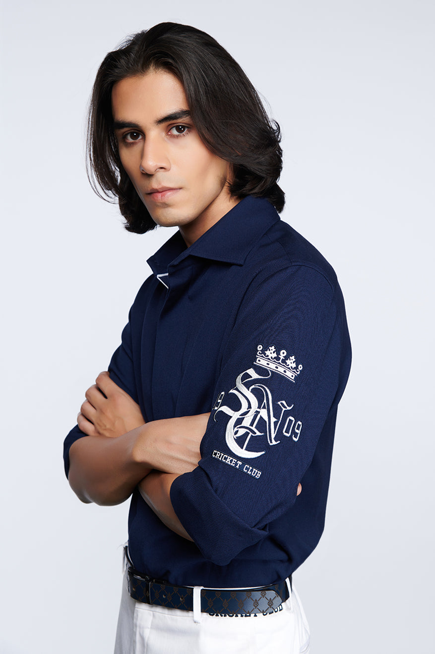 SNCC Formal Navy Shirt