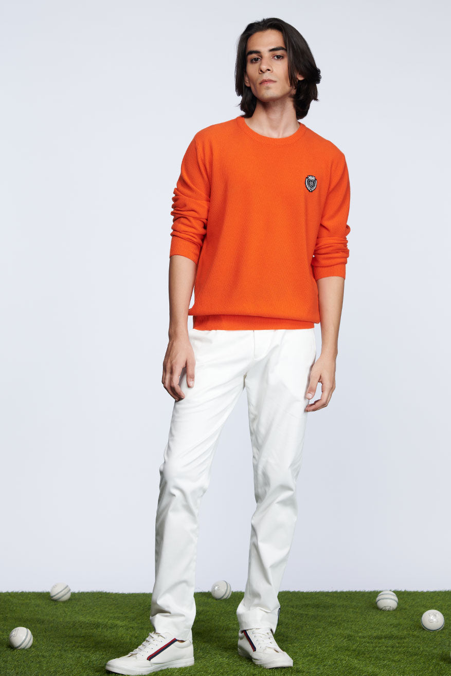 SNCC Coral Crested Sweater
