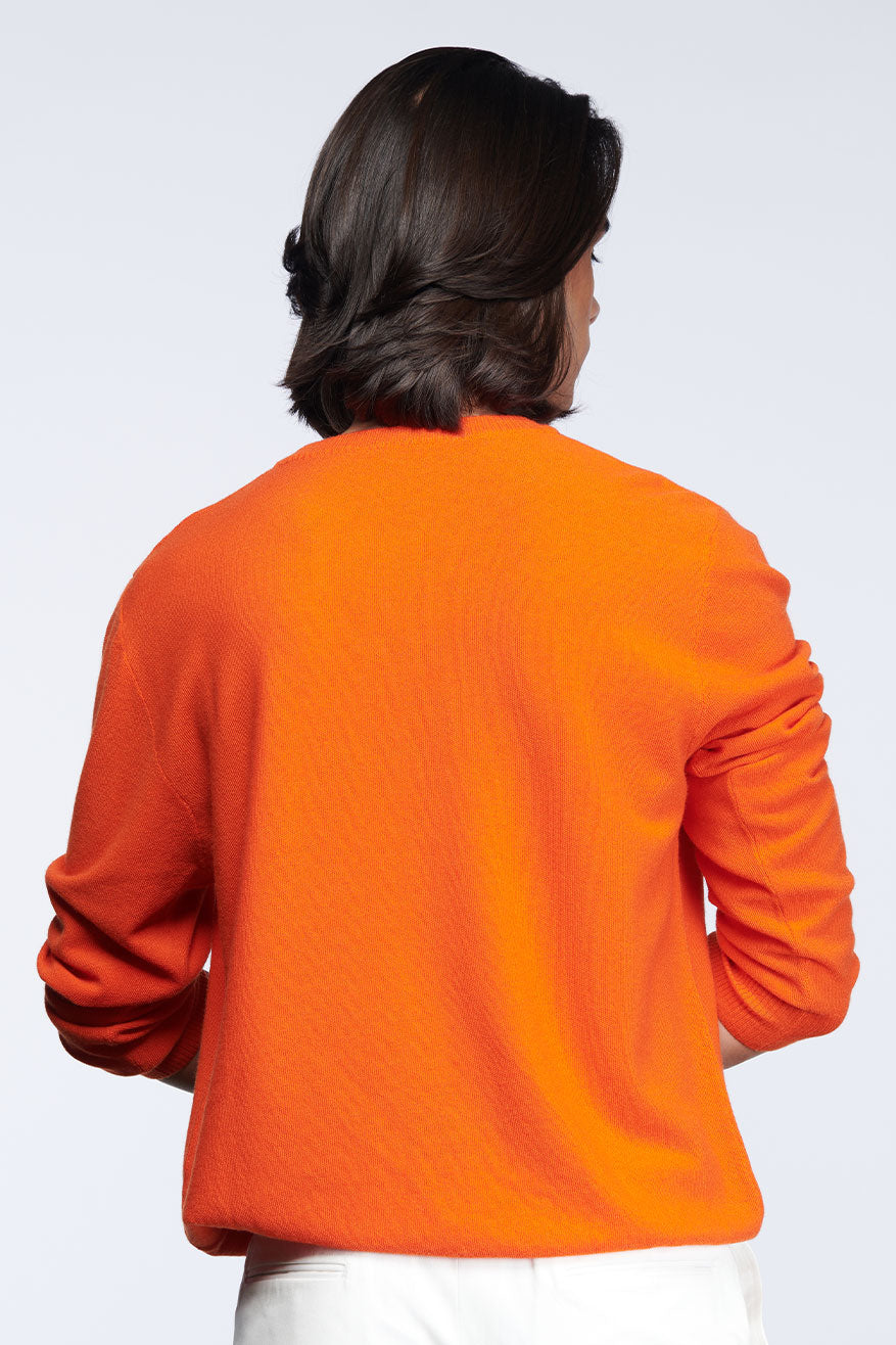 SNCC Coral Crested Sweater