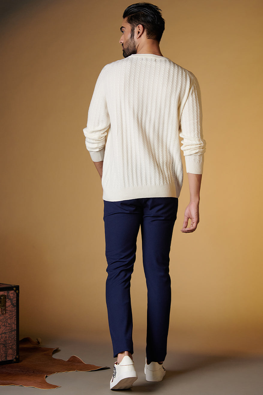 SNCC Merino Wool Sweater with Crest