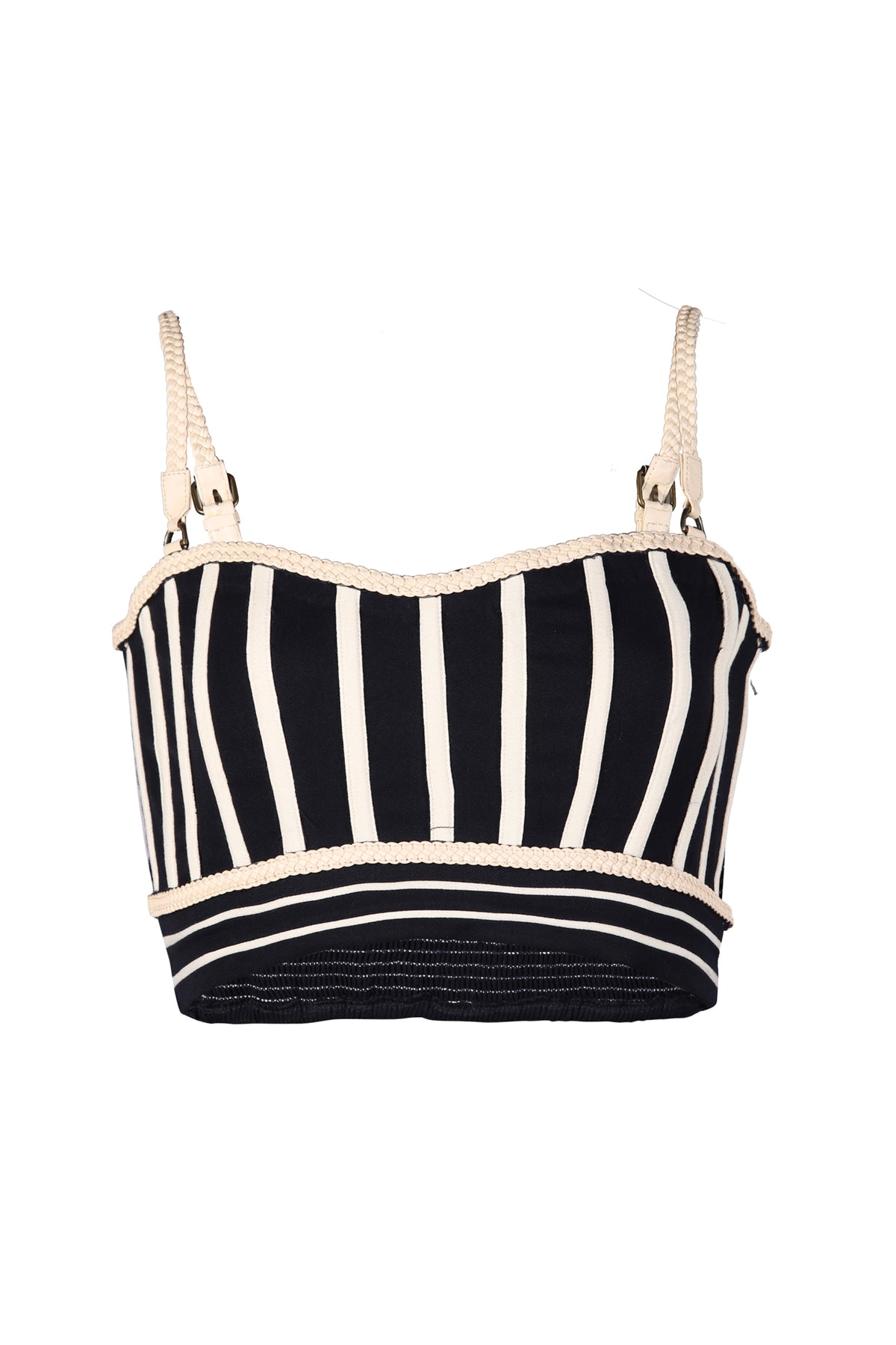SNCC Navy Corset Top