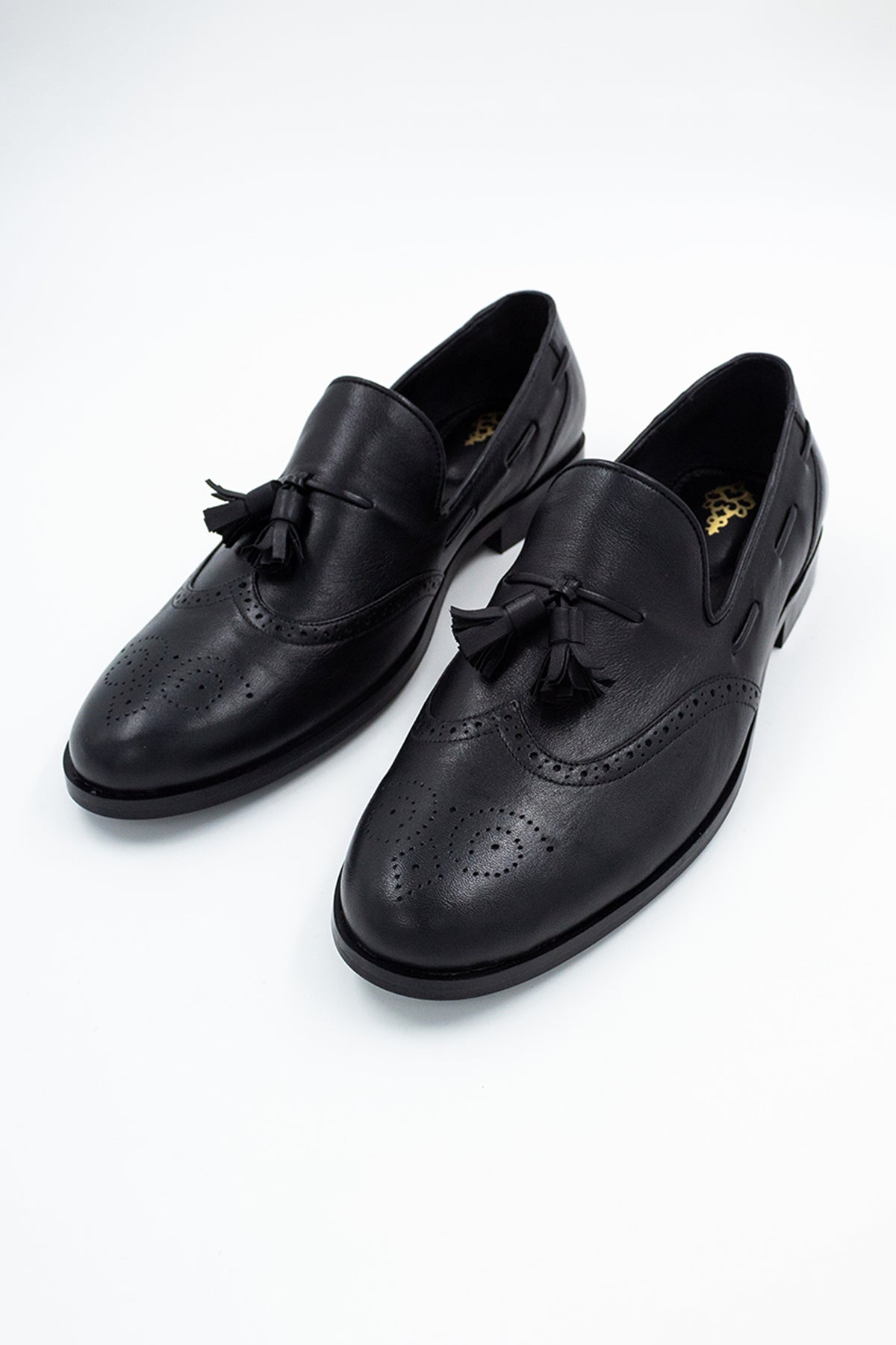 Adamas Textured Leather Shoes