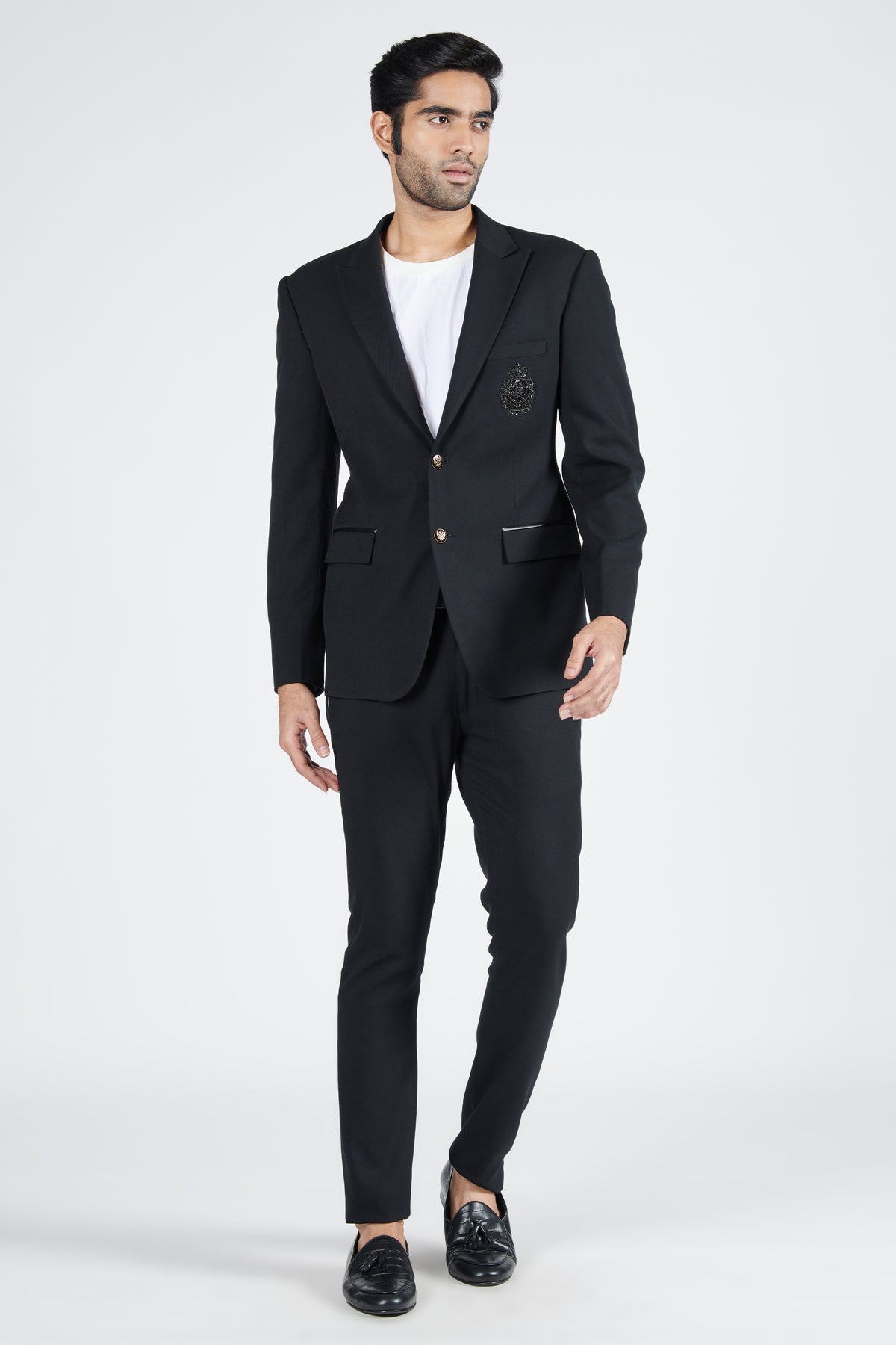 Black Crested Jacket