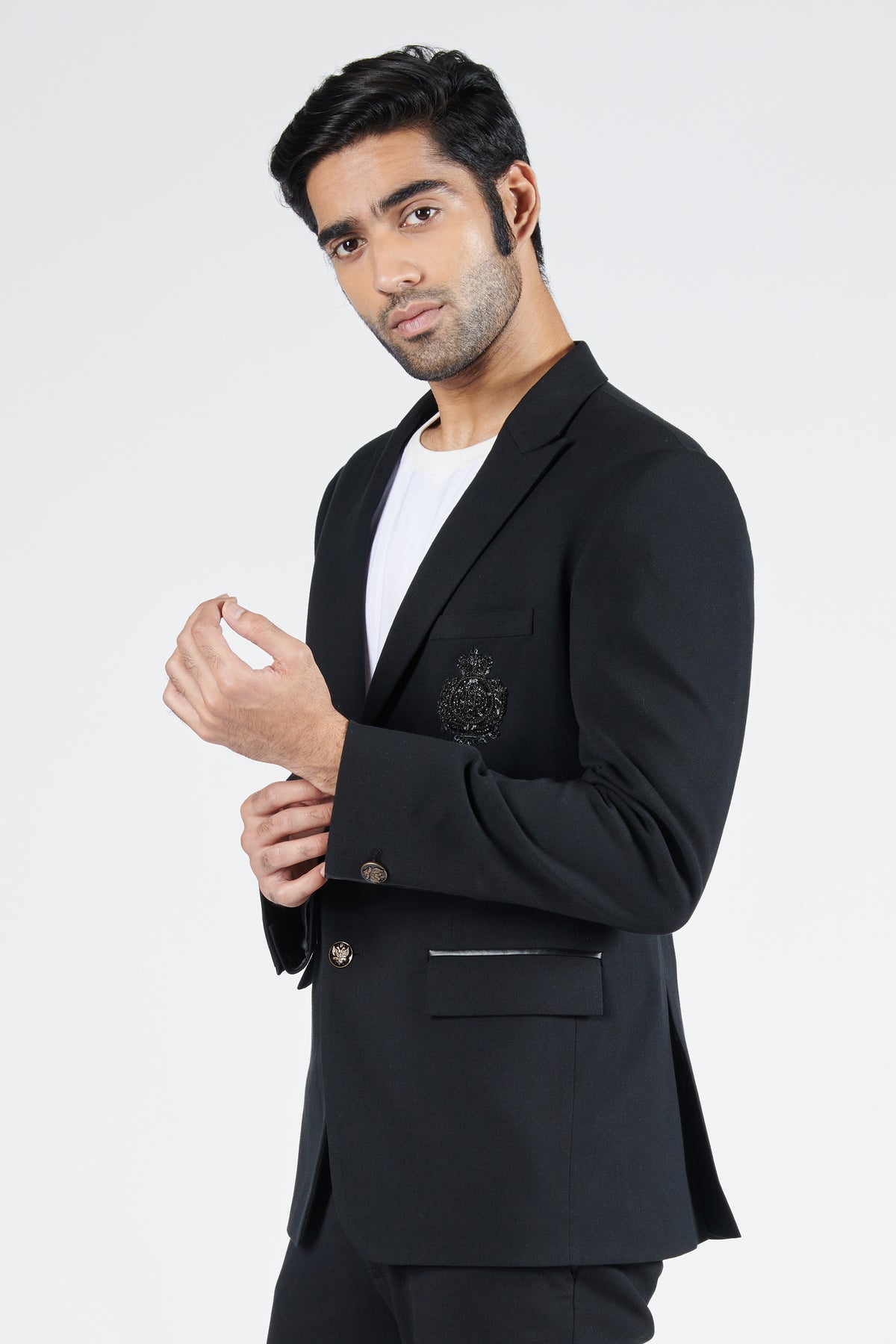 Black Crested Jacket