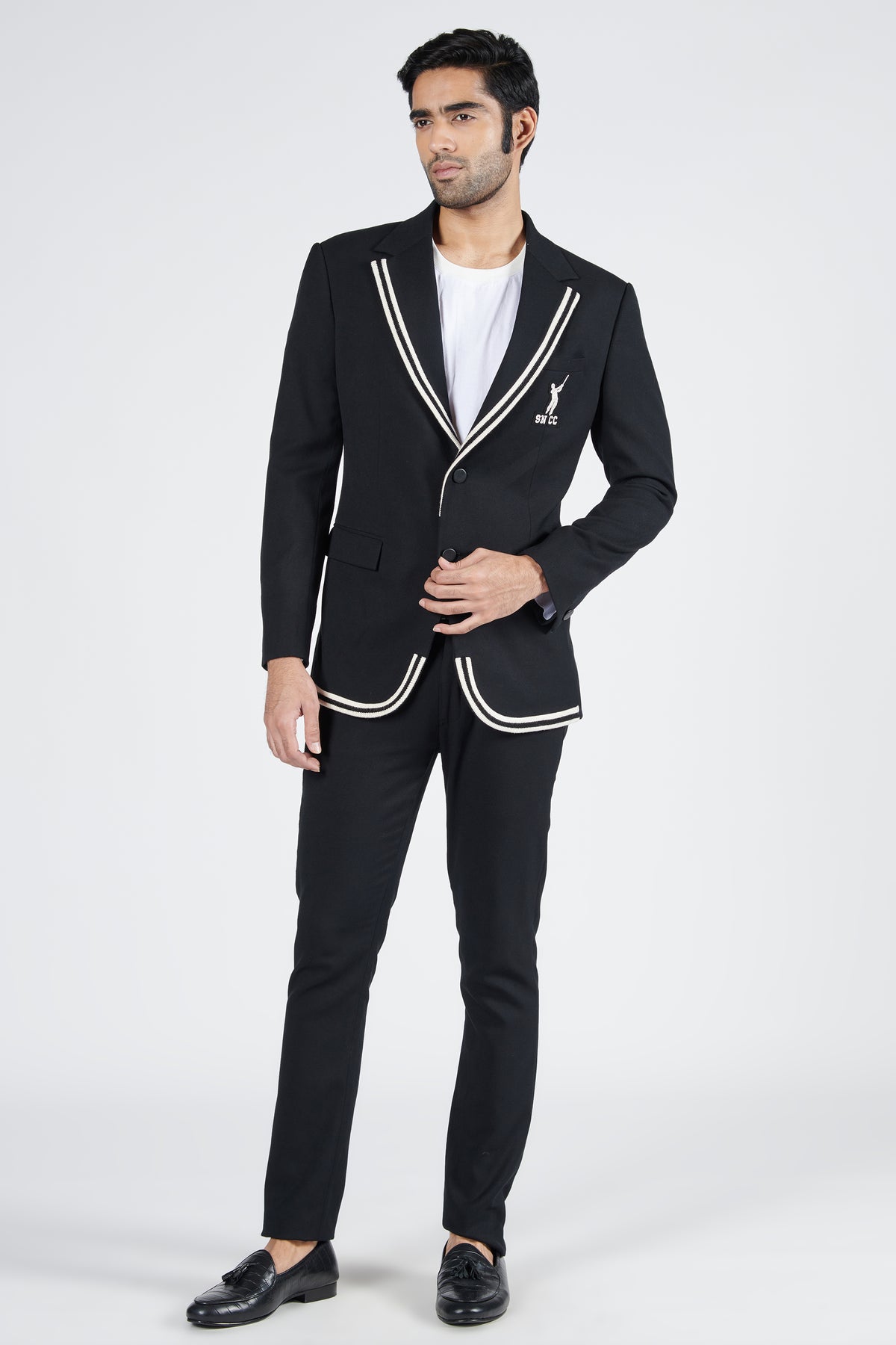 SNCC Navy Jacket with Batsman logo