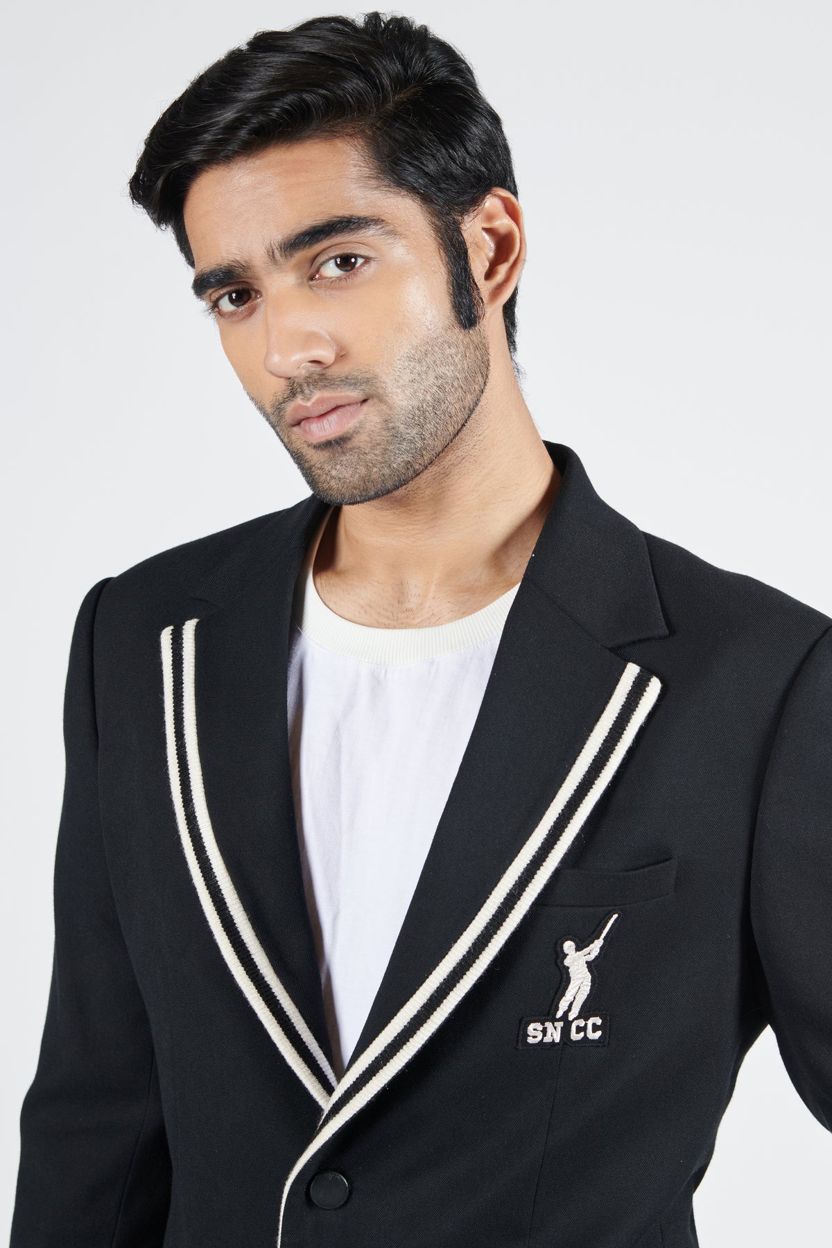 SNCC Navy Jacket with Batsman logo