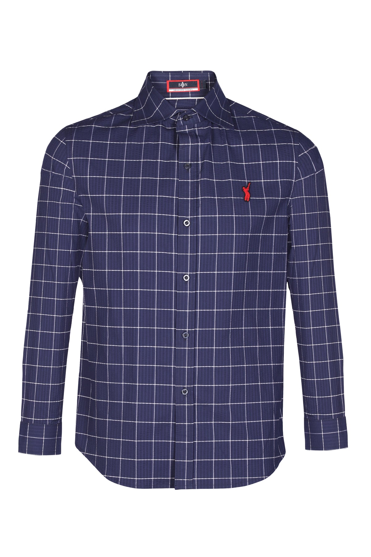 SNCC Navy Check Shirt