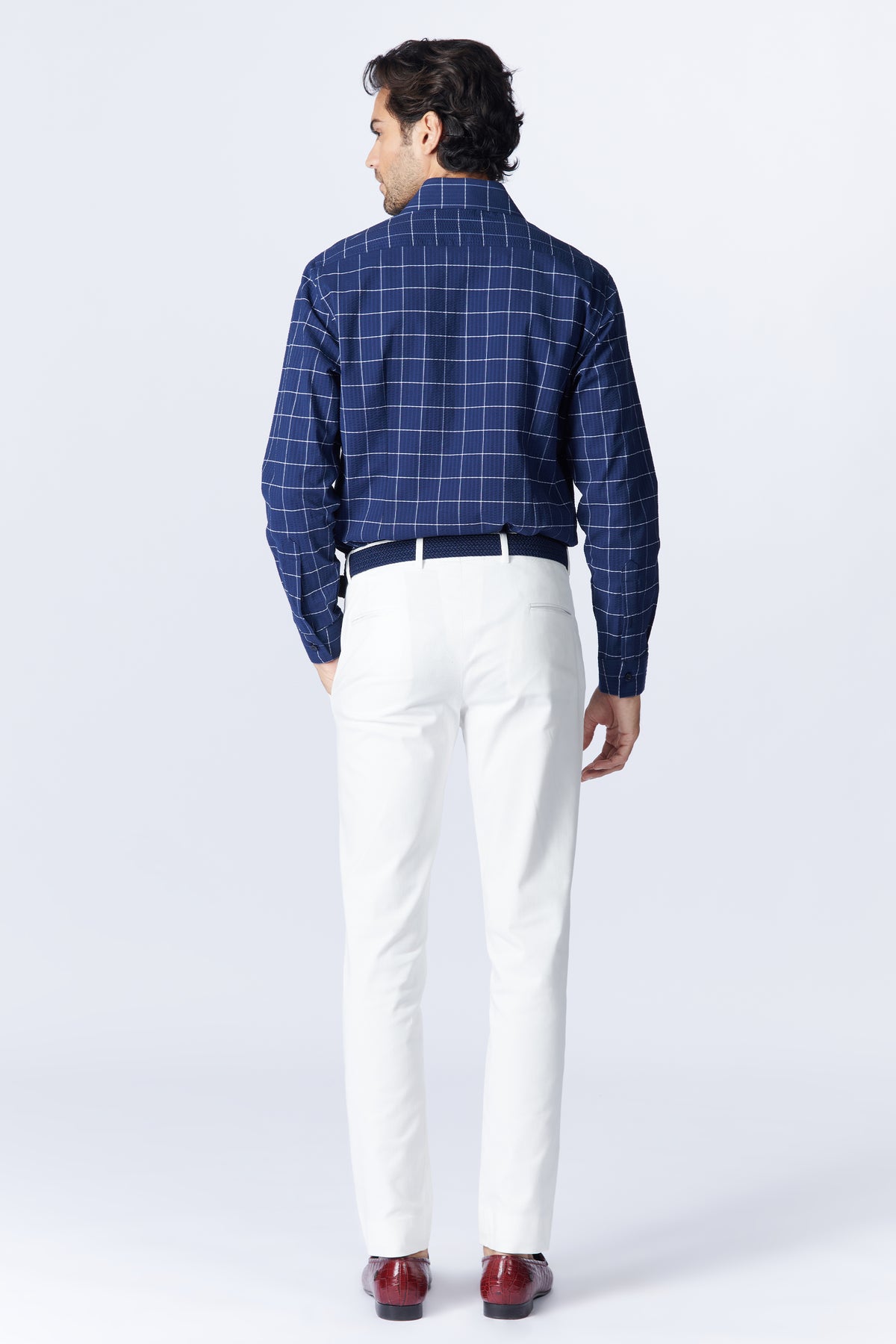 SNCC Navy Check Shirt