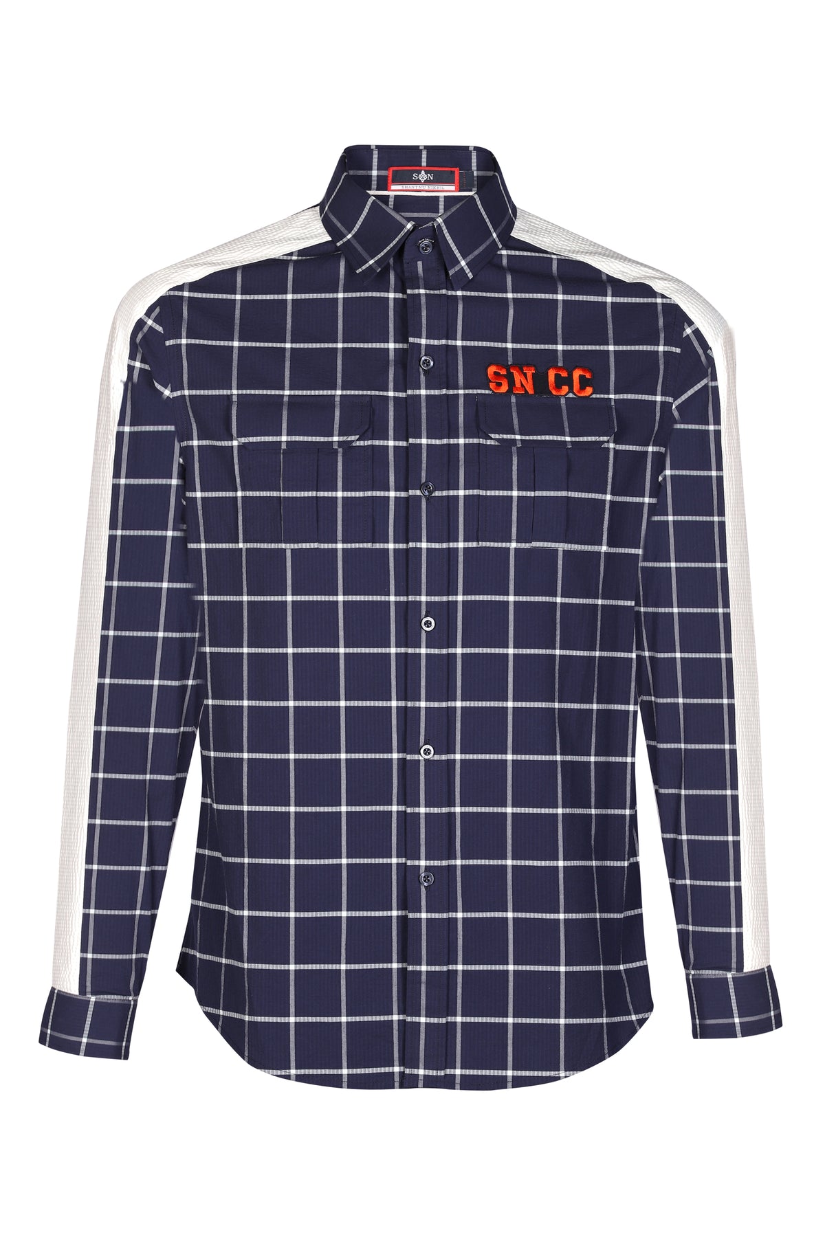SNCC Check Shirt with Engraved Panel