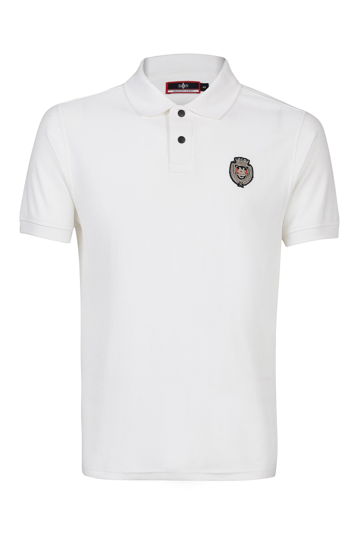 SNCC Off White Polo T shirt