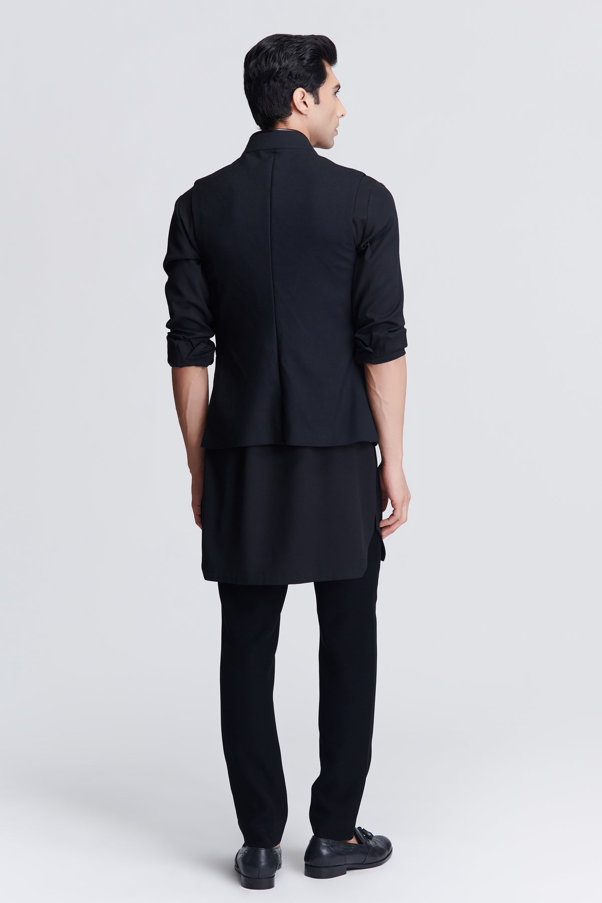 Diamante Black Waistcoat