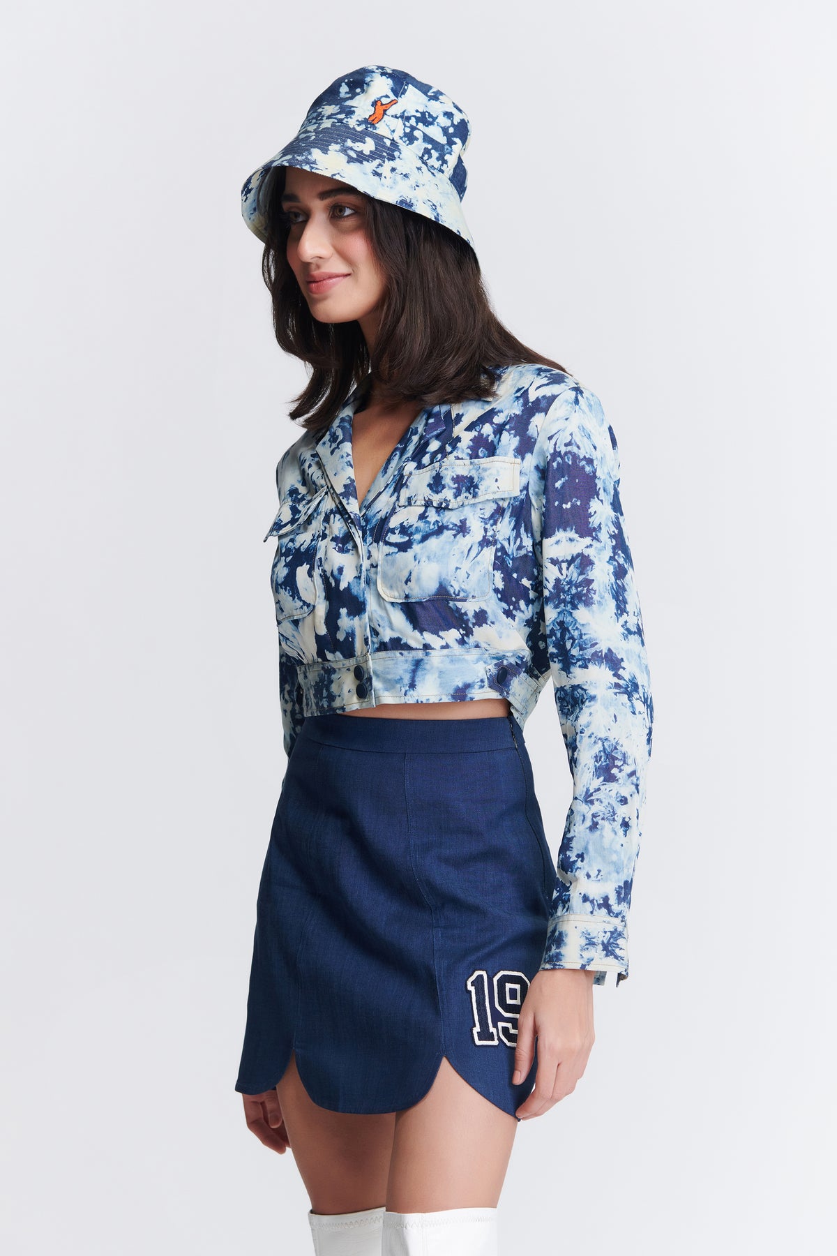 SNCC Demin Crop Jacket