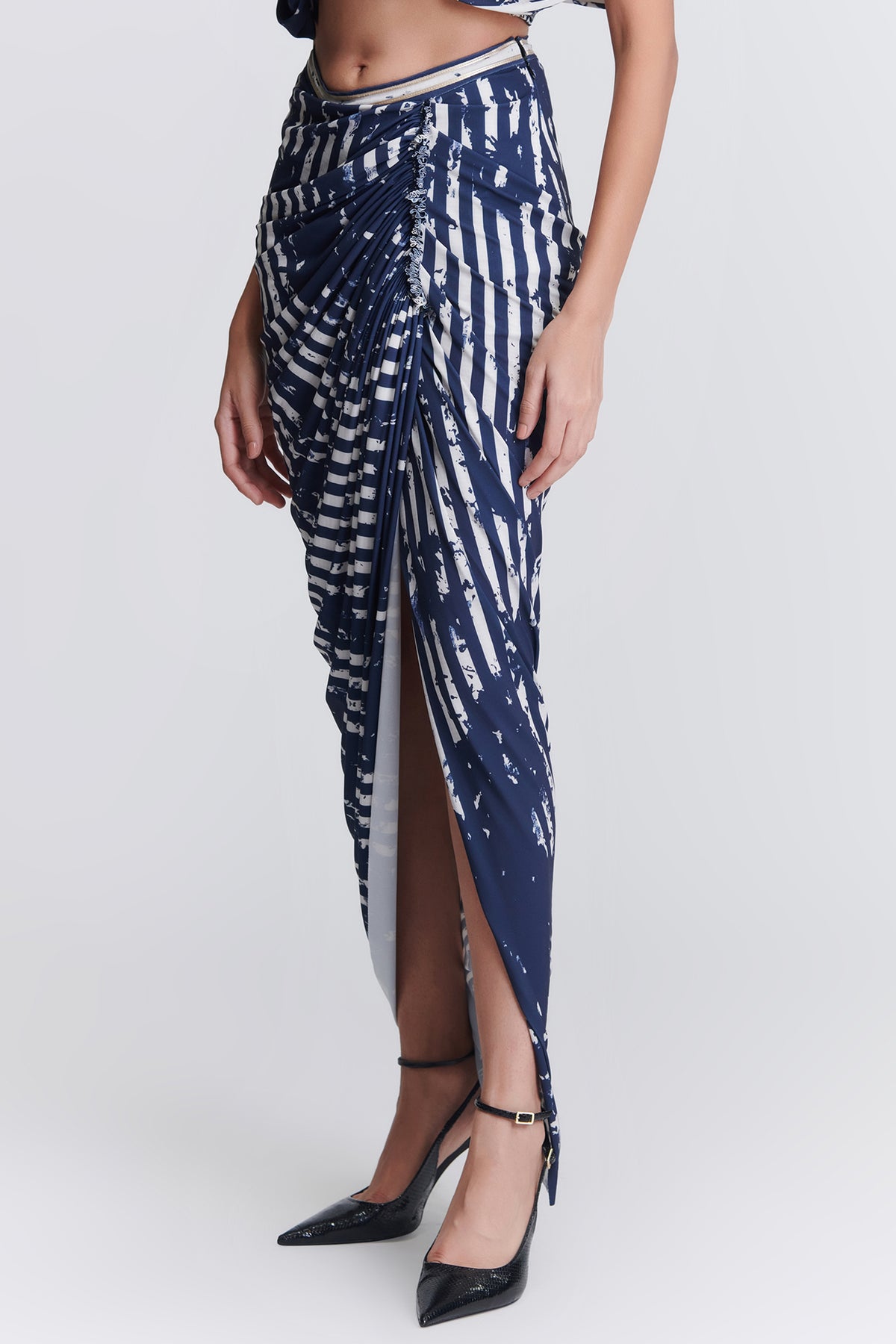 SNCC Demin Drape Skirt