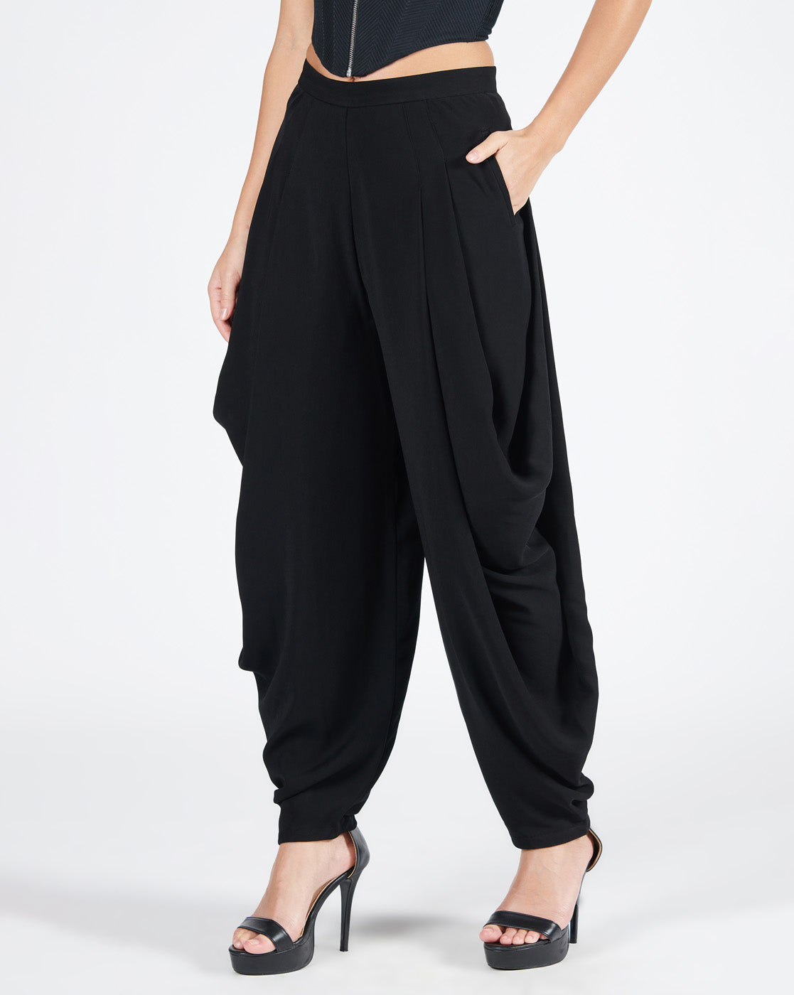 Drape Cowl Pants