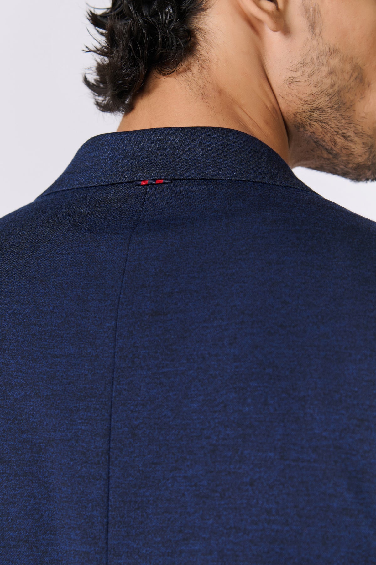 Navy Knitted Jacket