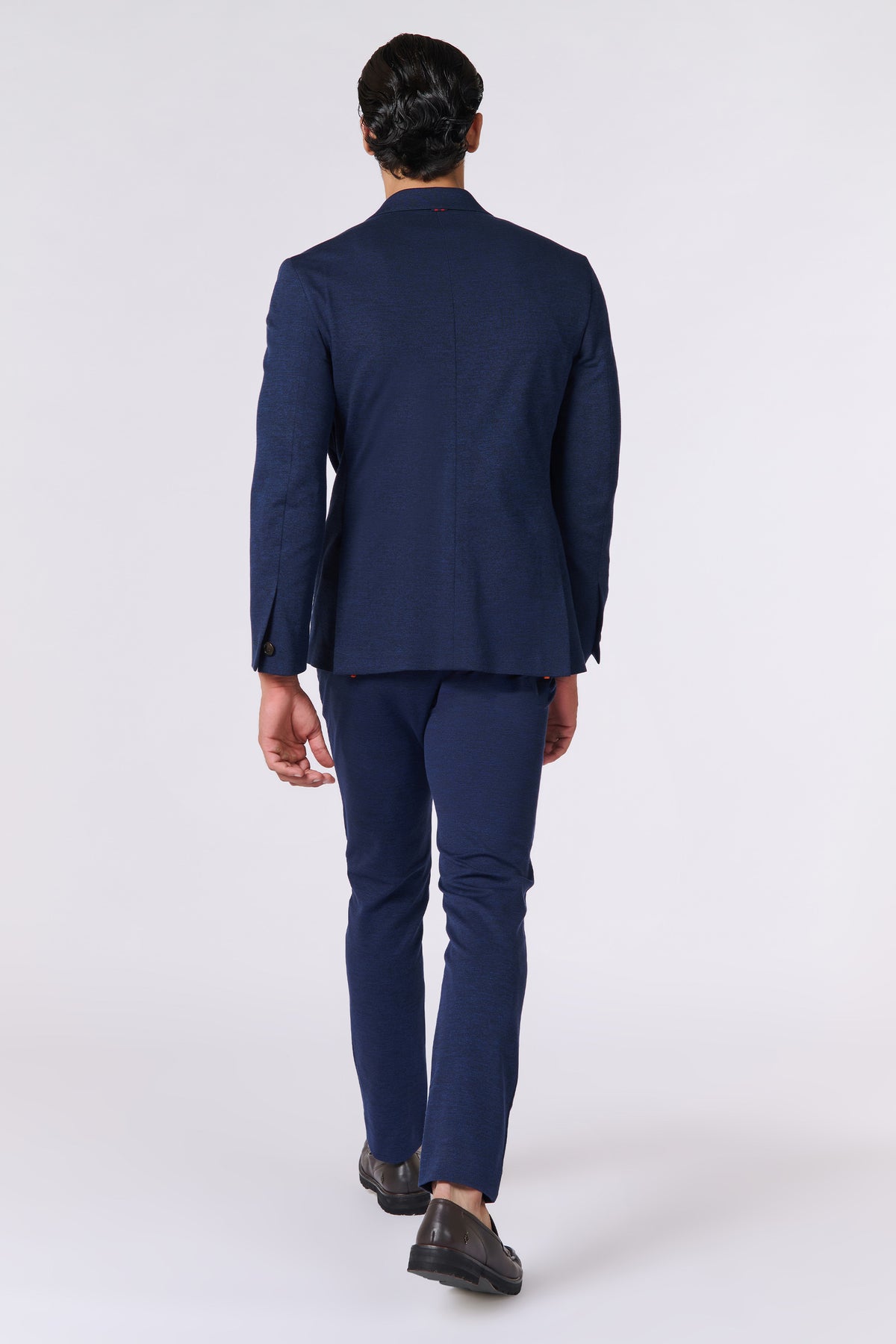 Navy Knitted Jacket