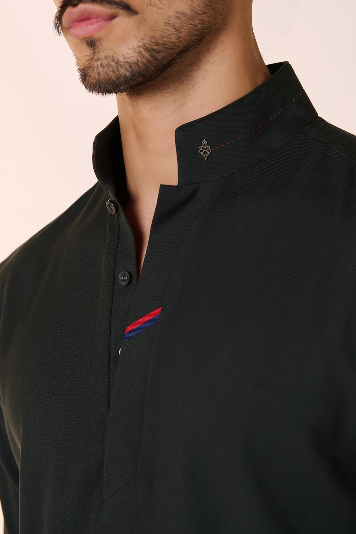 Classic Military Green Kurta