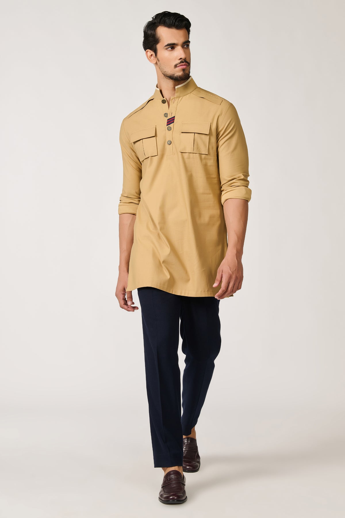 Beige Utility Kurta