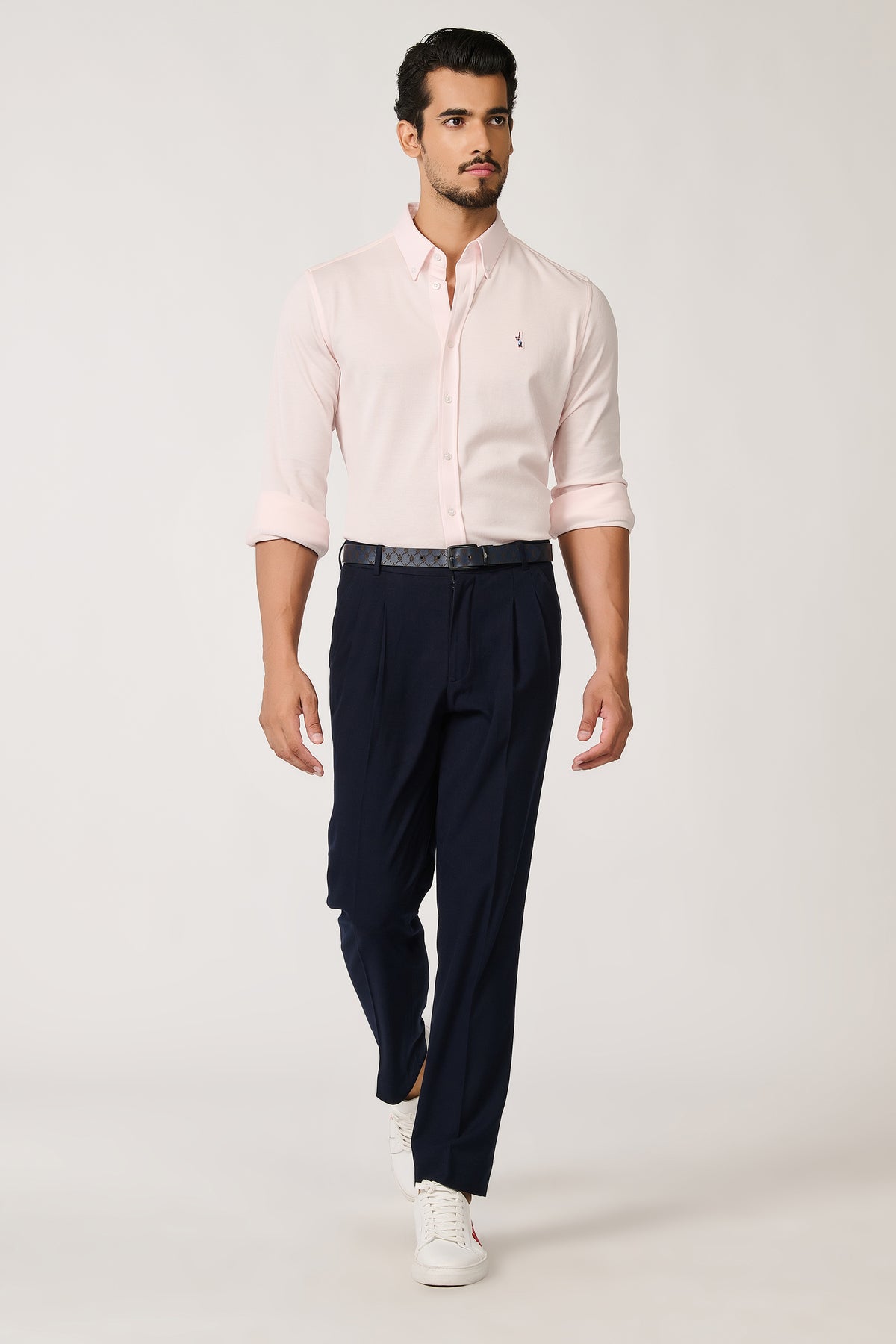 SNCC Pink Pique Knit Shirt