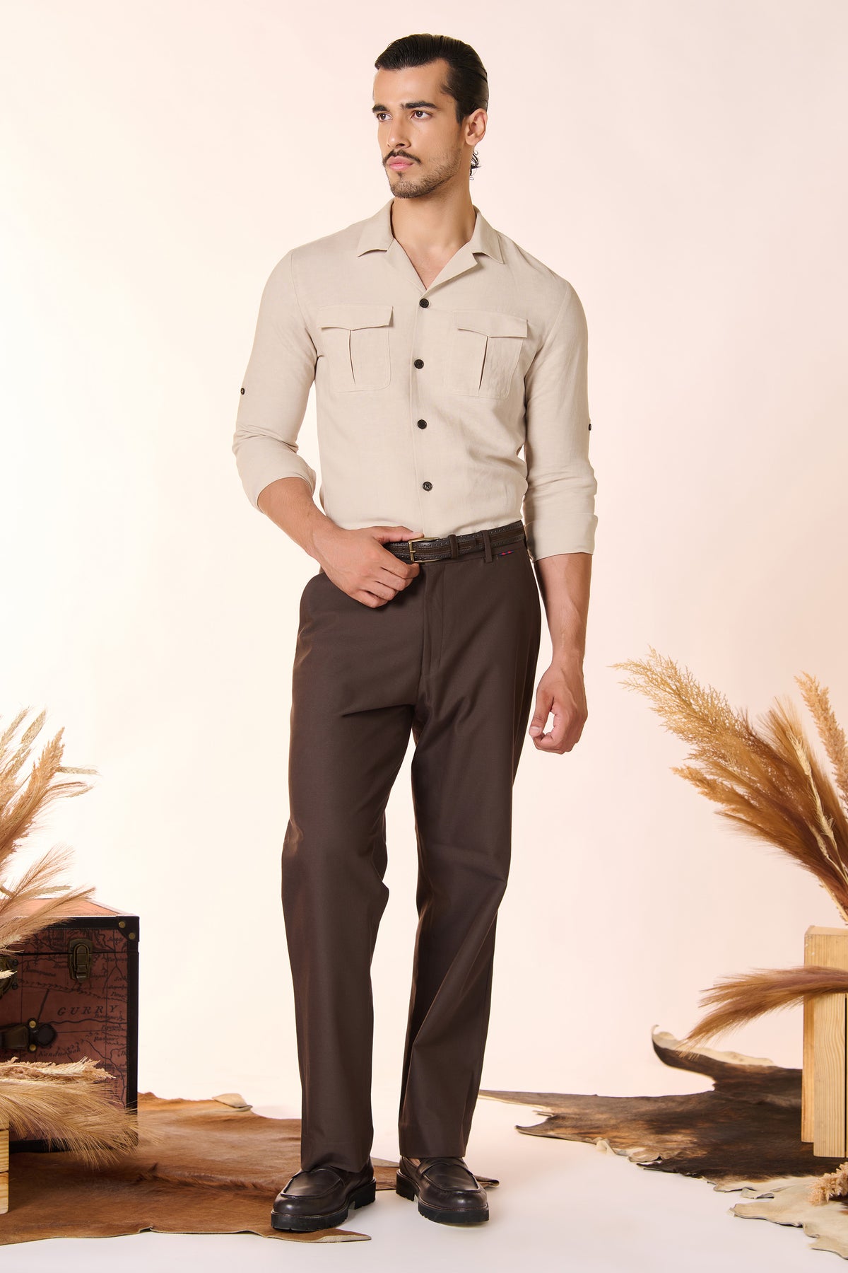 Ecru Utility Shirt