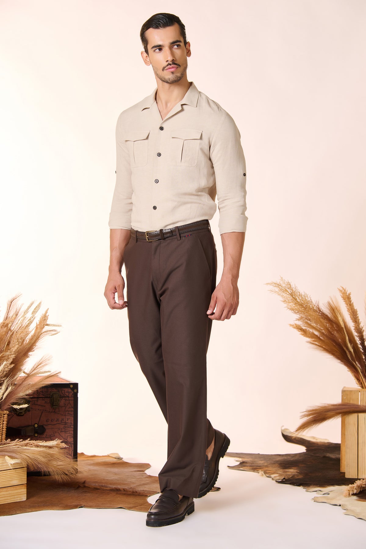 Ecru Utility Shirt