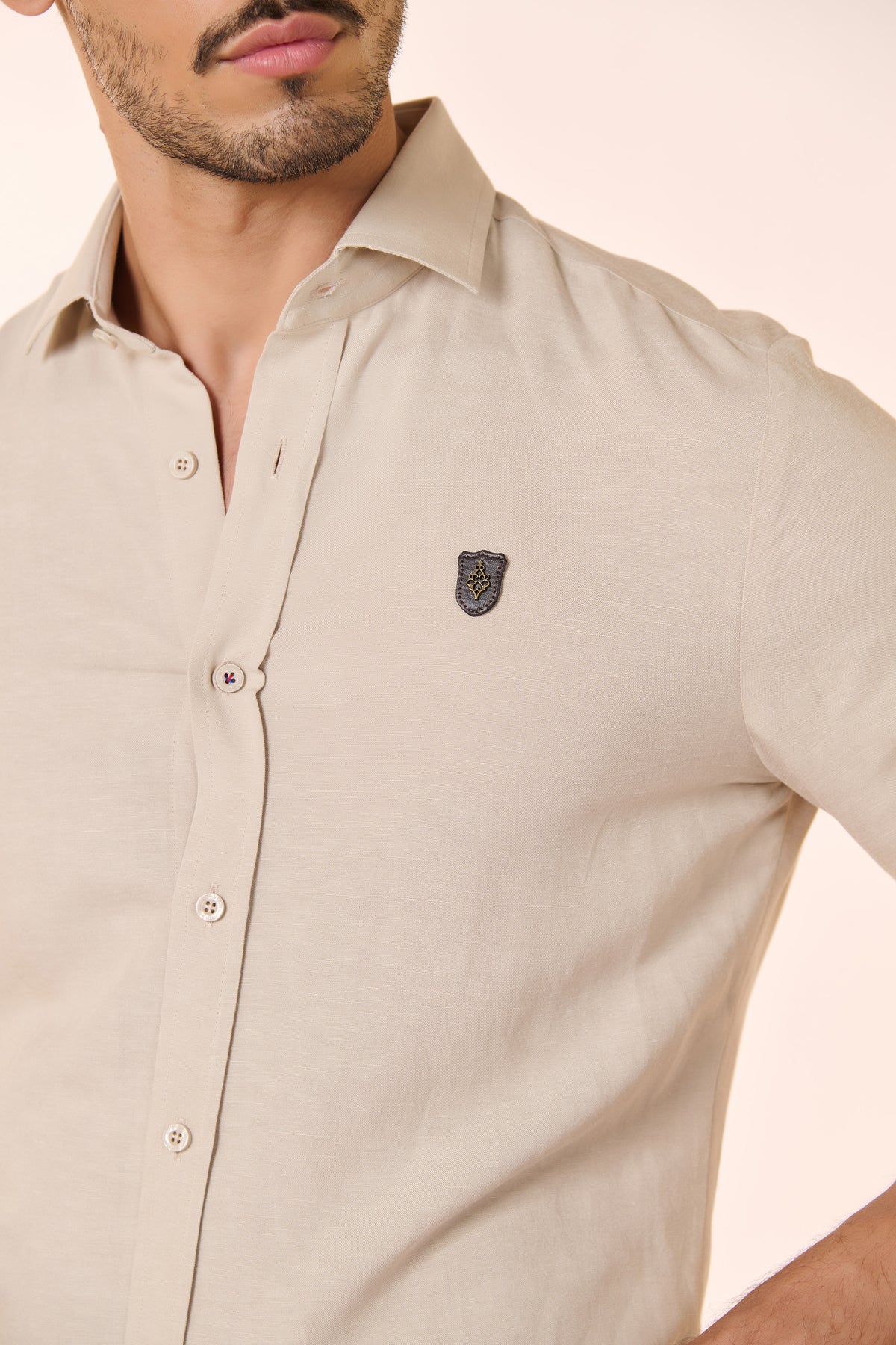 Ecru Linen Shirt