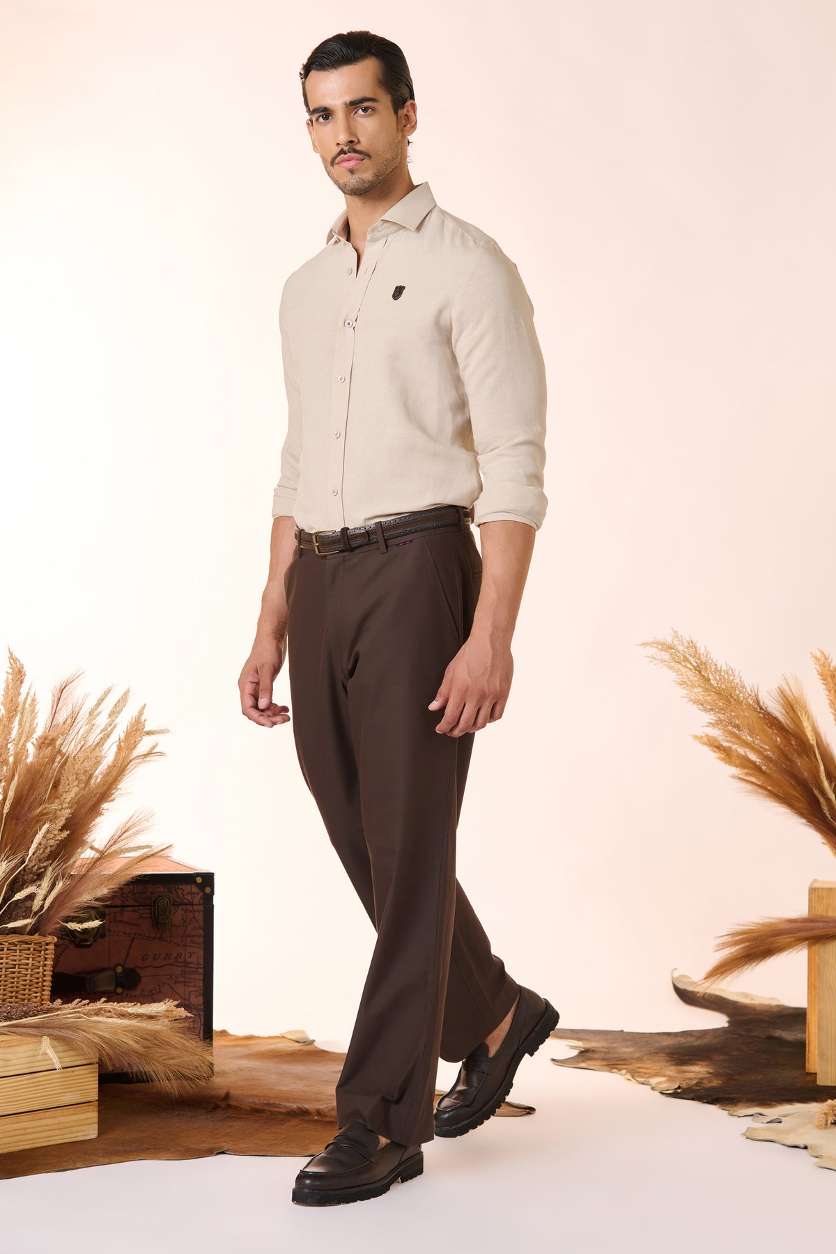 Ecru Linen Shirt