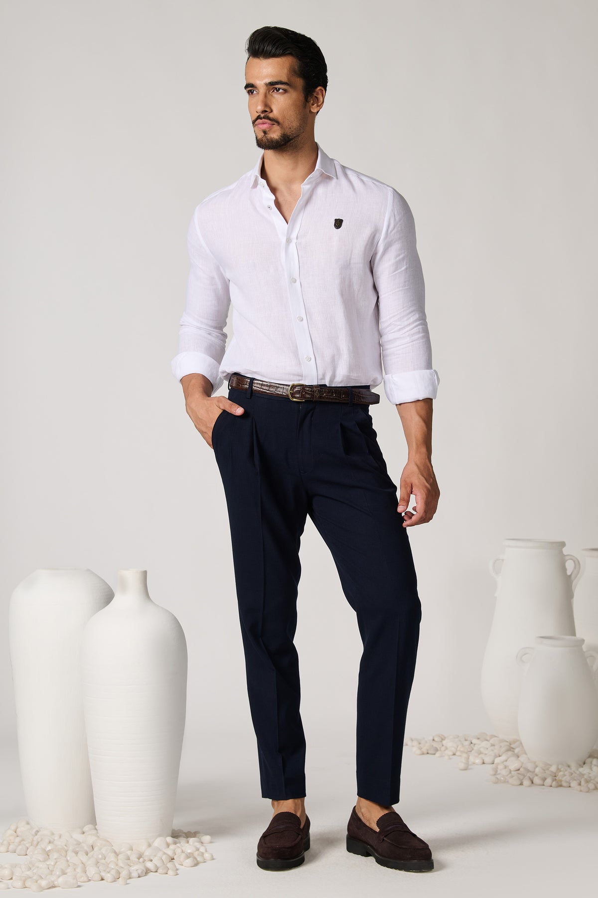 Off white Linen Shirt